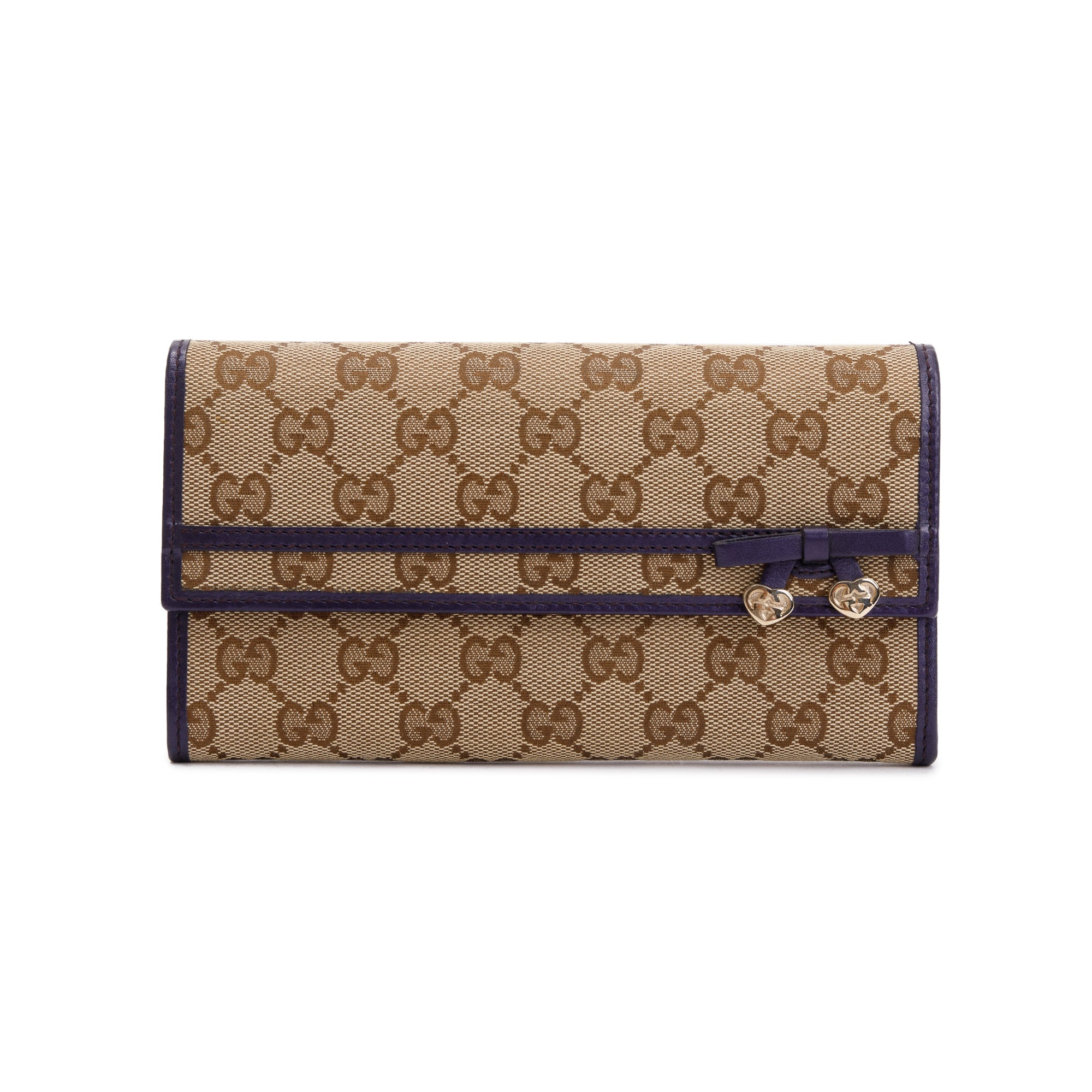 Gucci GG Canvas Continental Wallet