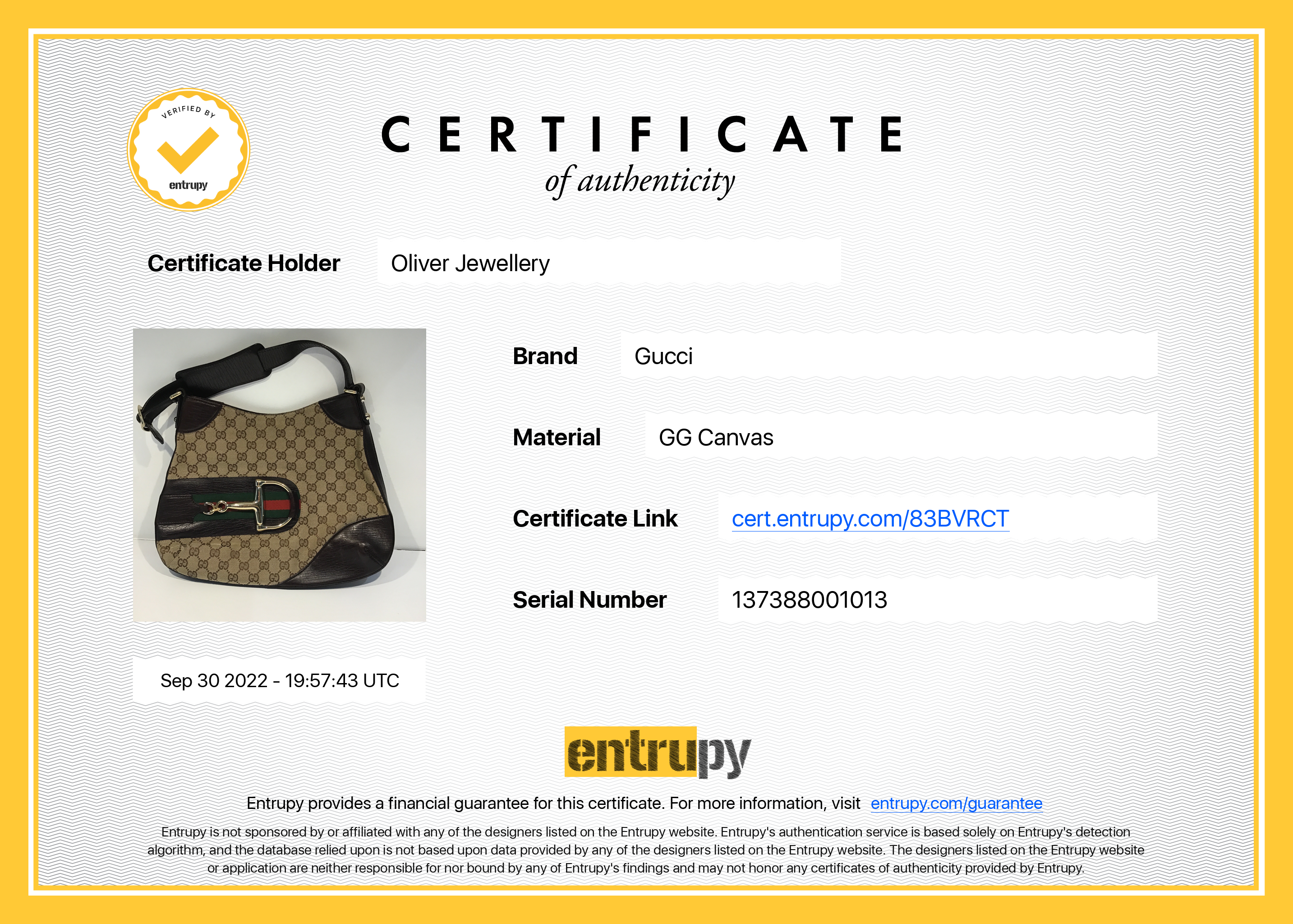 Gucci GG Canvas Hasler Hobo