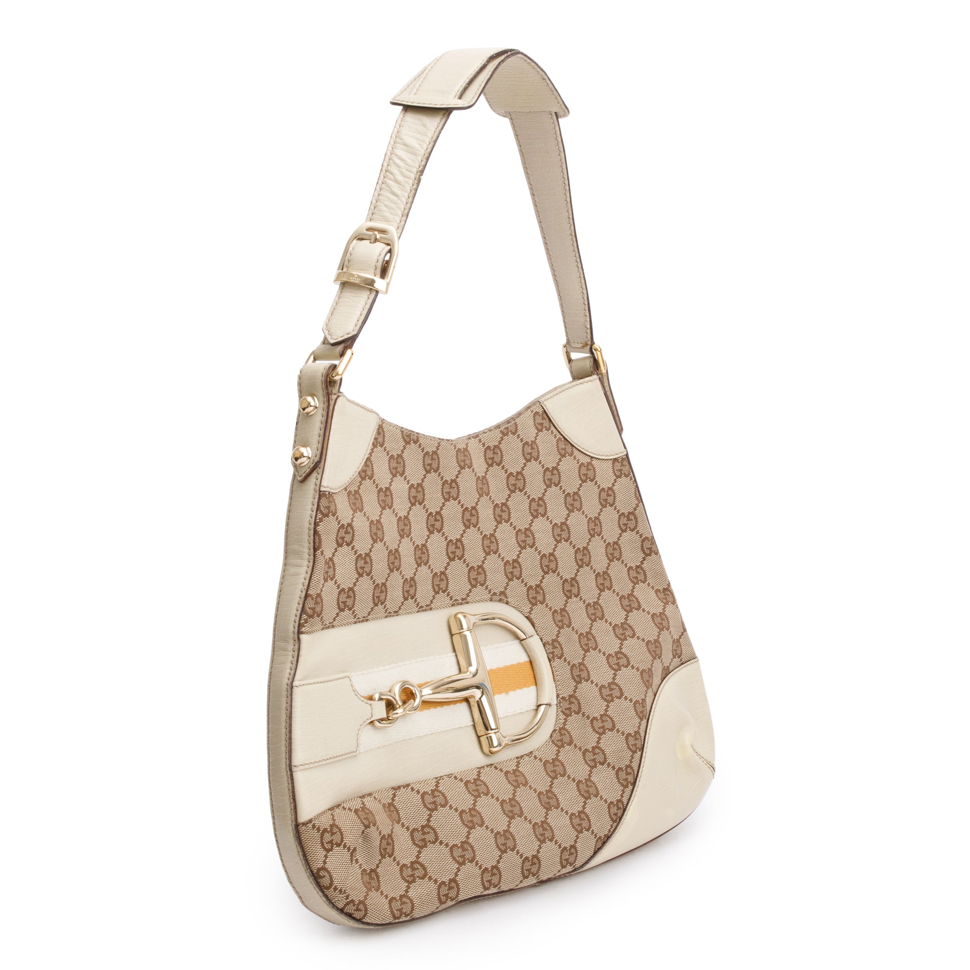 Gucci GG Canvas Hasler Hobo Bag