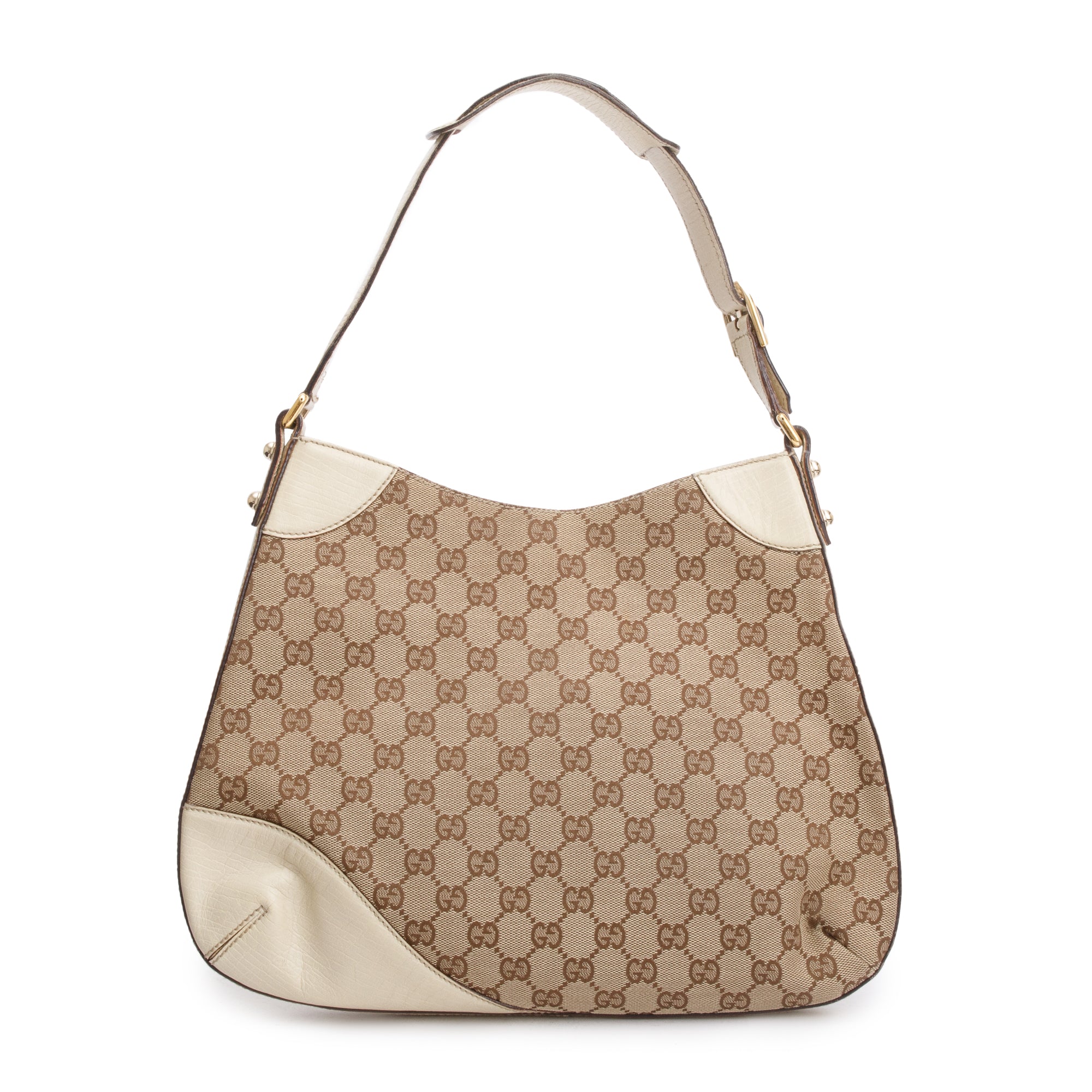 Gucci GG Canvas Hasler Hobo Bag