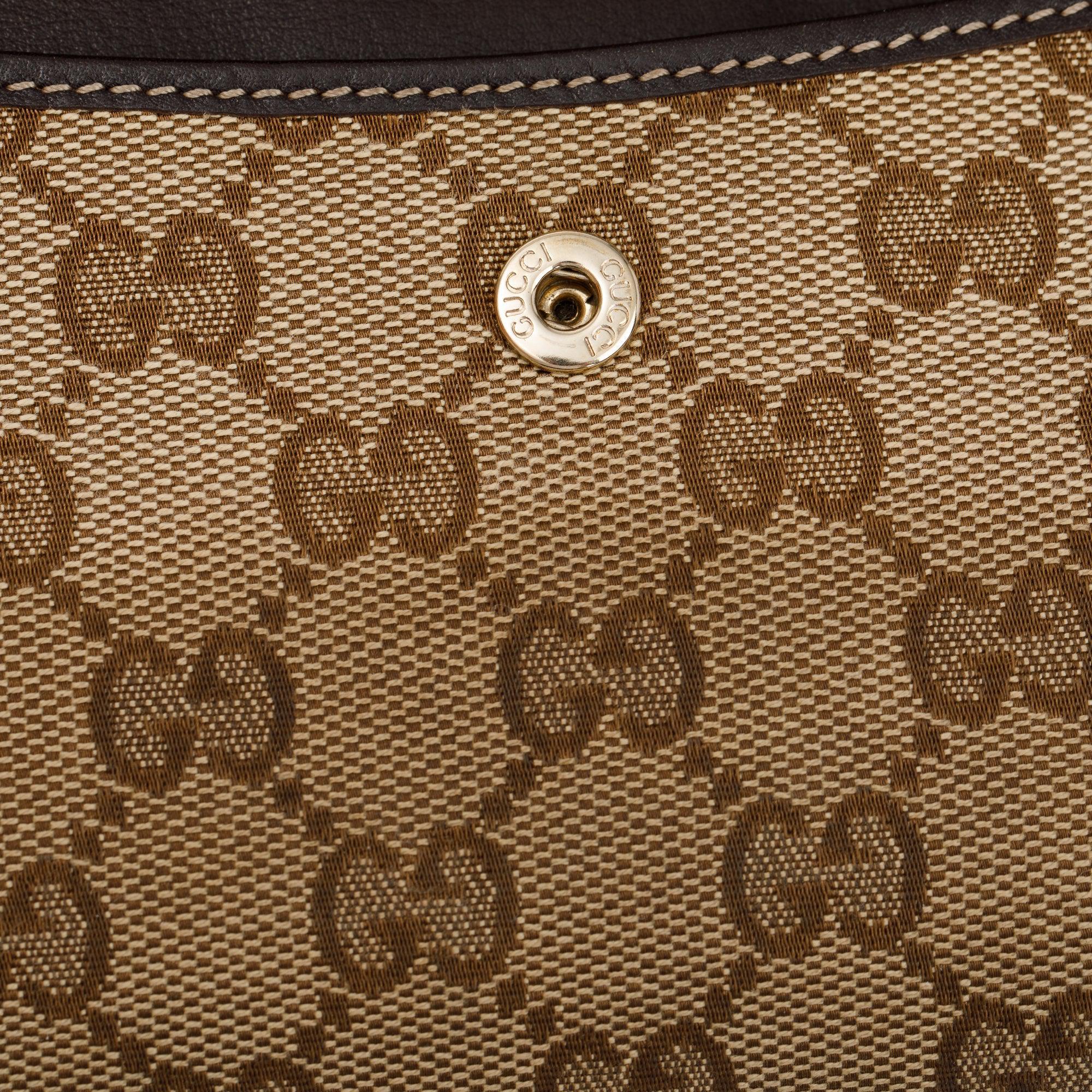 Gucci GG Canvas Heart Continental Wallet