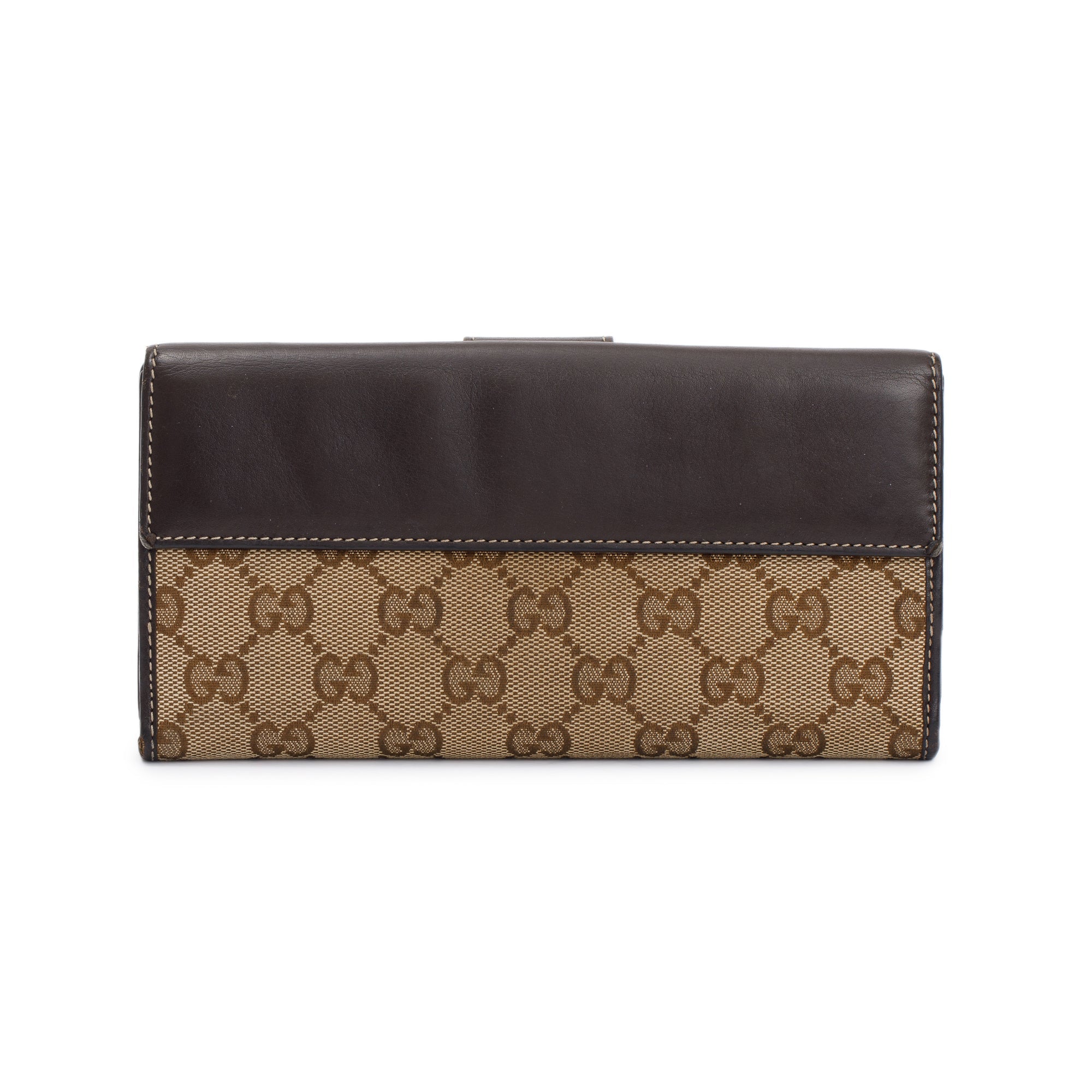 Gucci GG Canvas Heart Continental Wallet