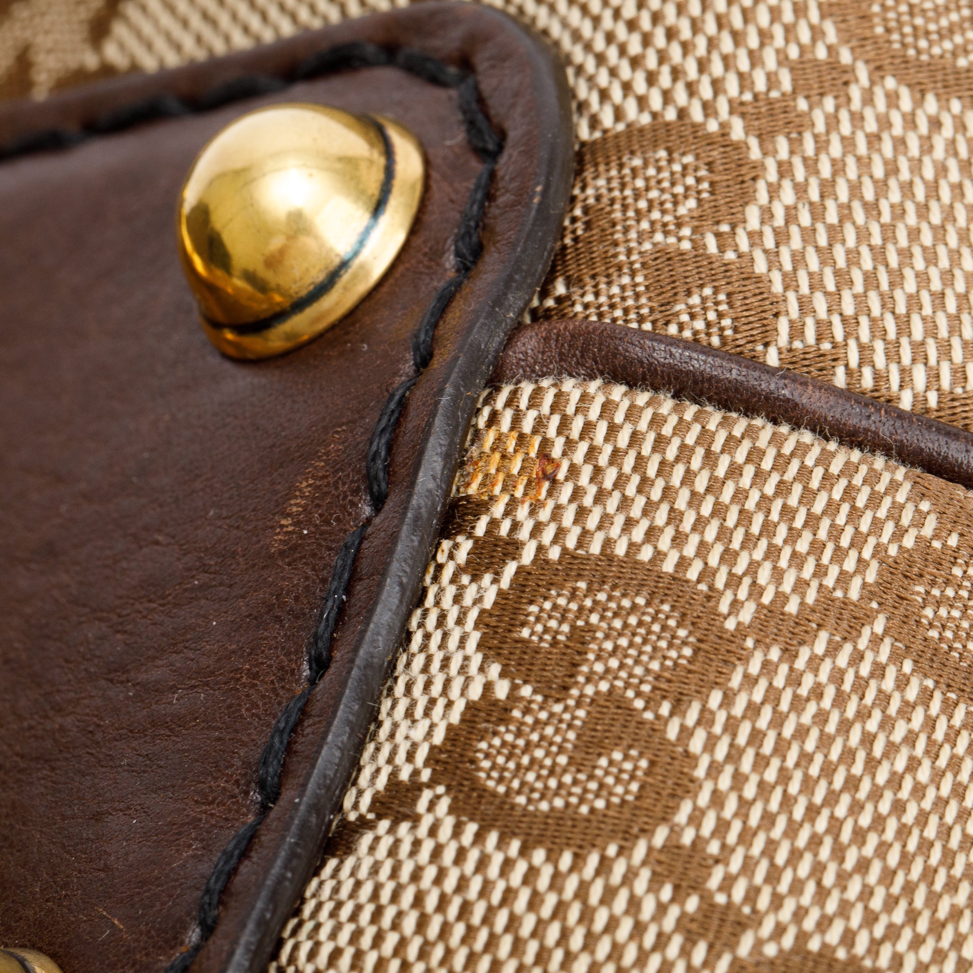 Gucci GG Canvas Large Jockey Hobo