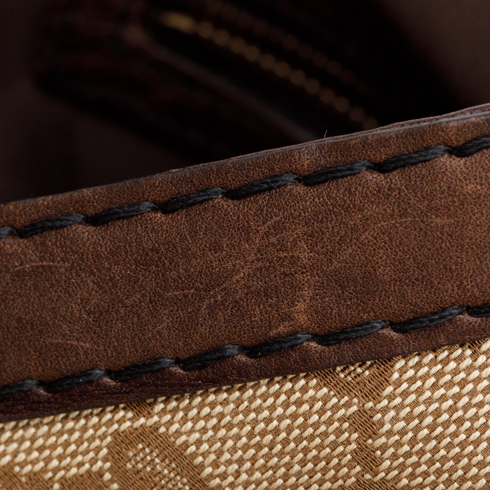 Gucci GG Canvas Large Jockey Hobo