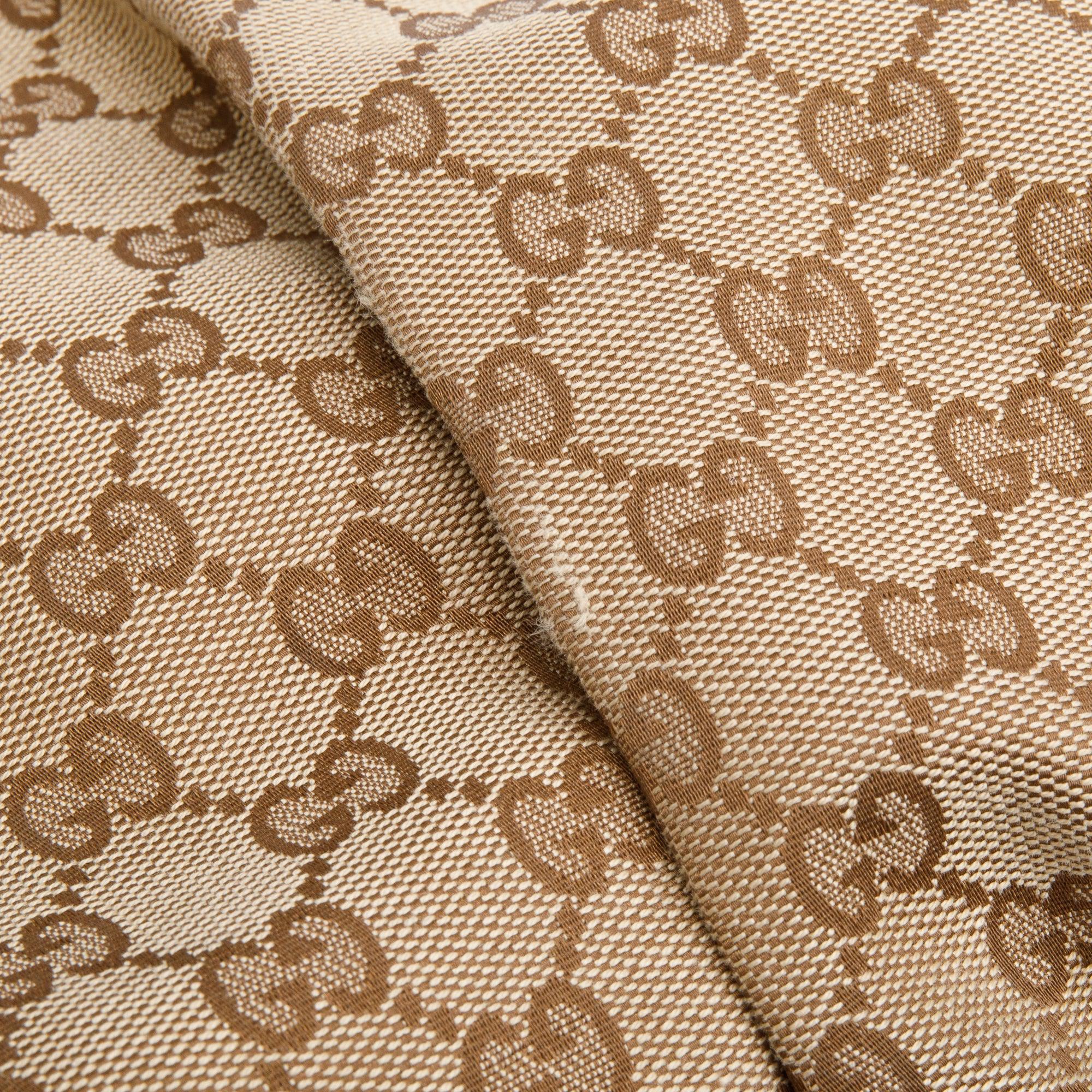 Gucci GG Canvas Large Jockey Hobo