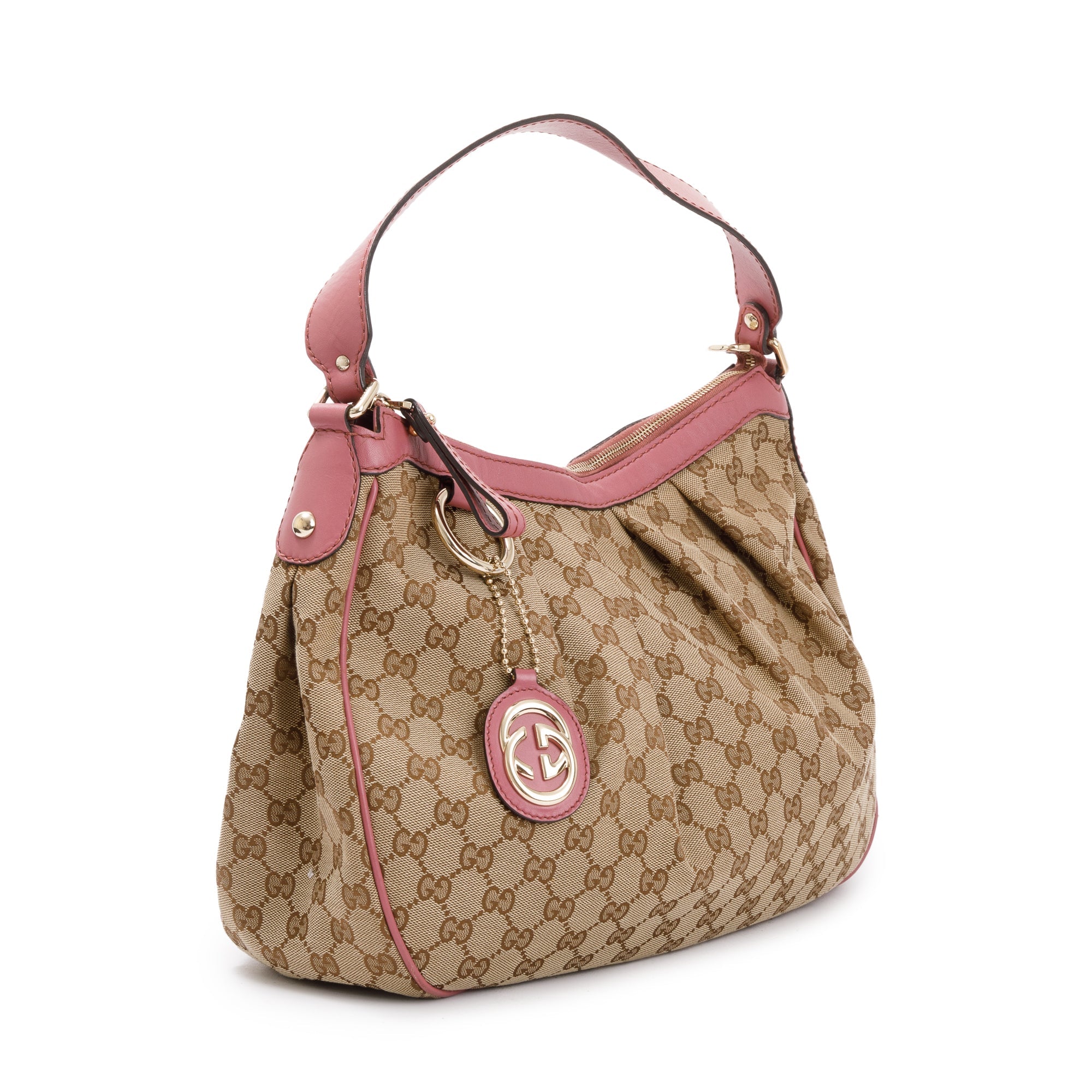 Gucci GG Canvas Medium Sukey Hobo