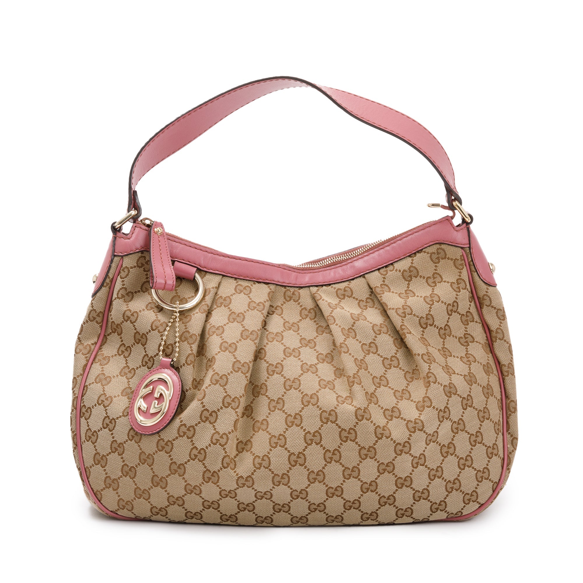 Gucci GG Canvas Medium Sukey Hobo