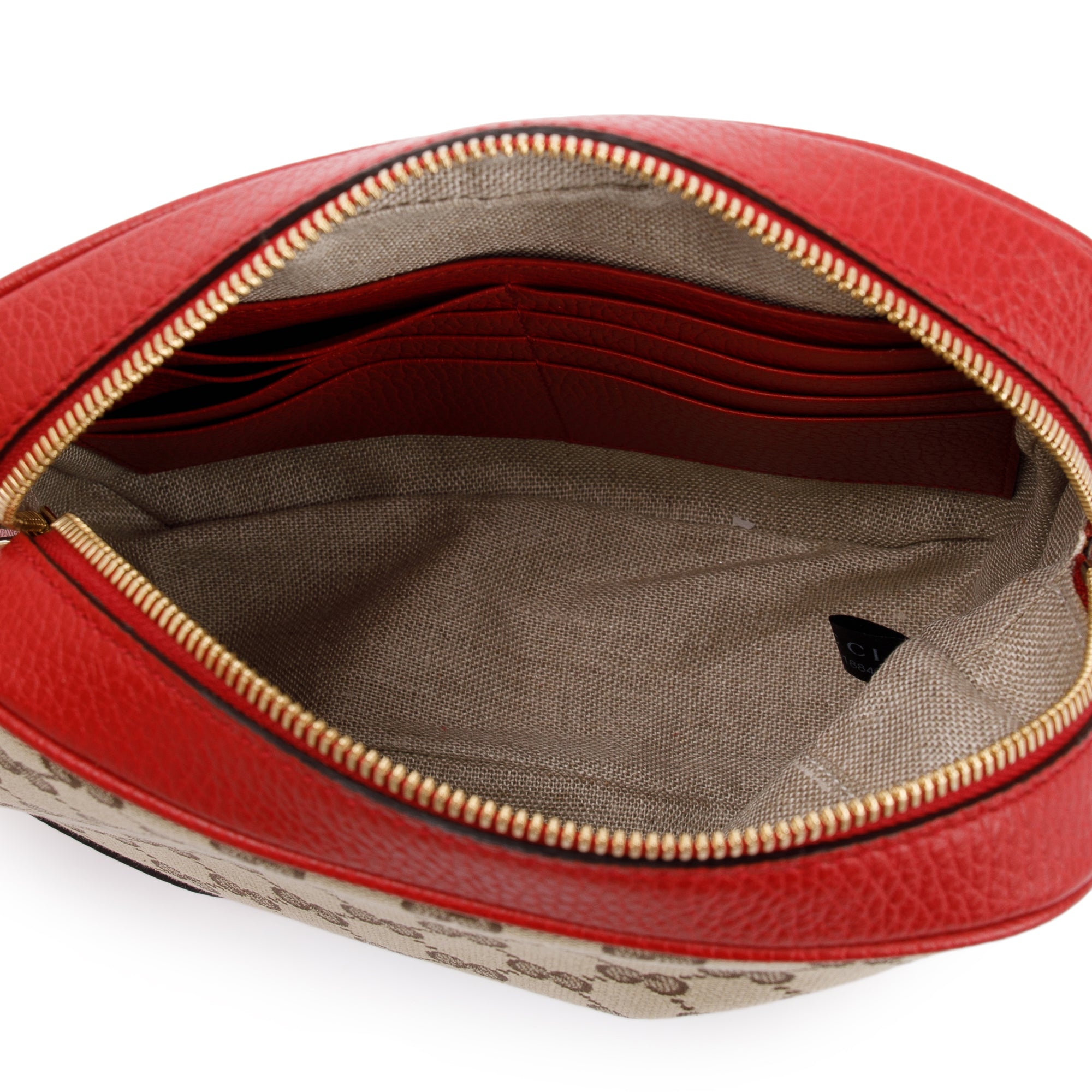 Gucci GG Canvas Mini Bree Crossbody Bag