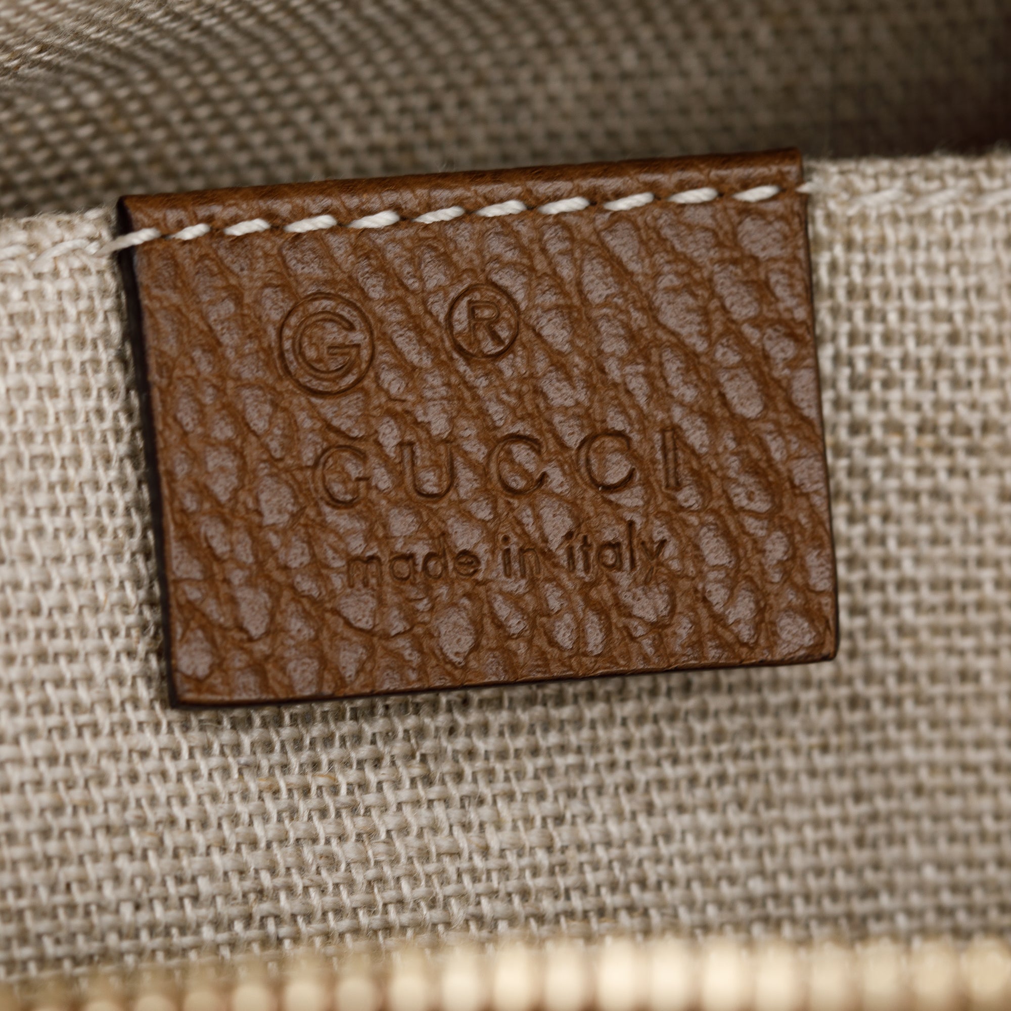 Gucci GG Canvas Mini Bree Crossbody Bag