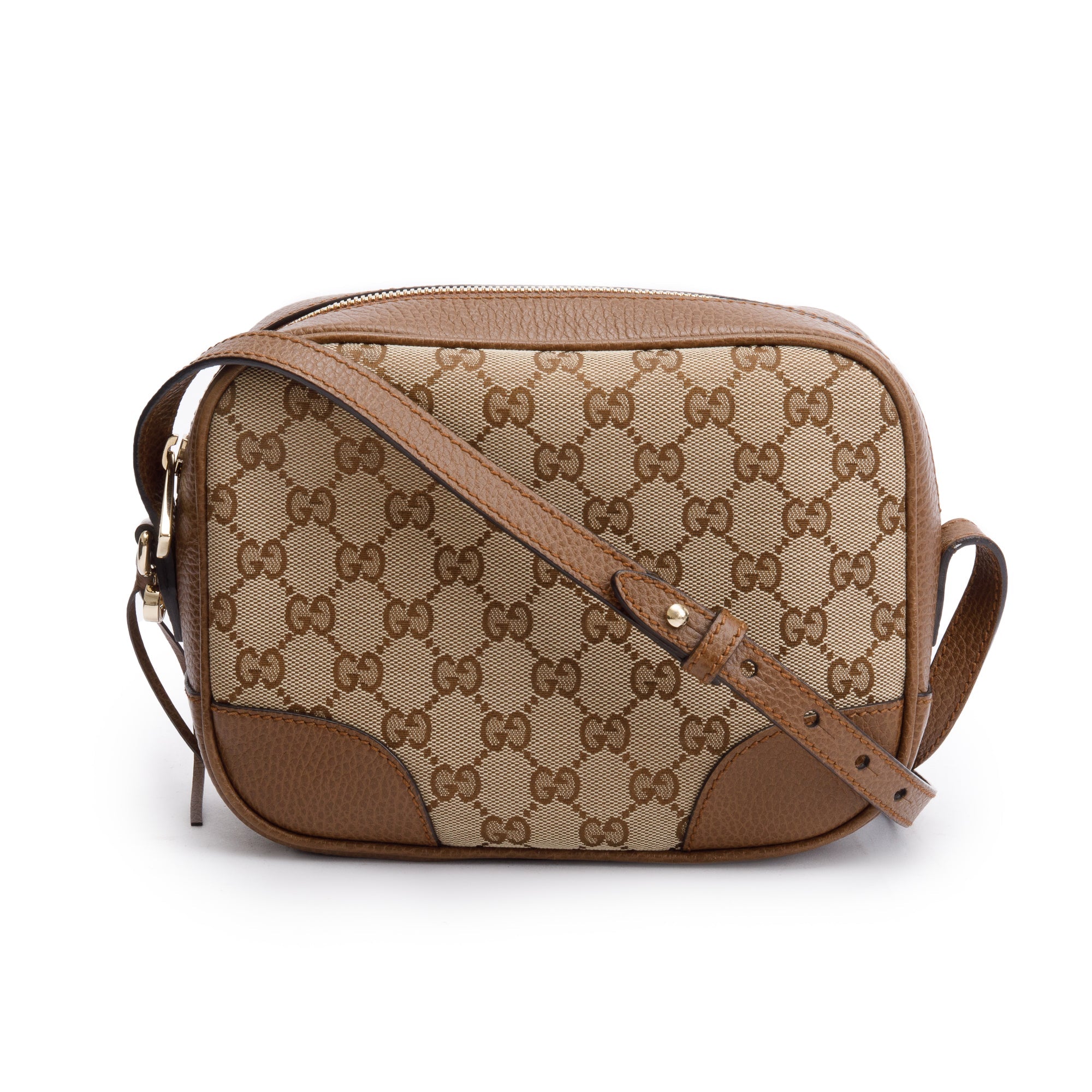Gucci GG Canvas Mini Bree Crossbody Bag