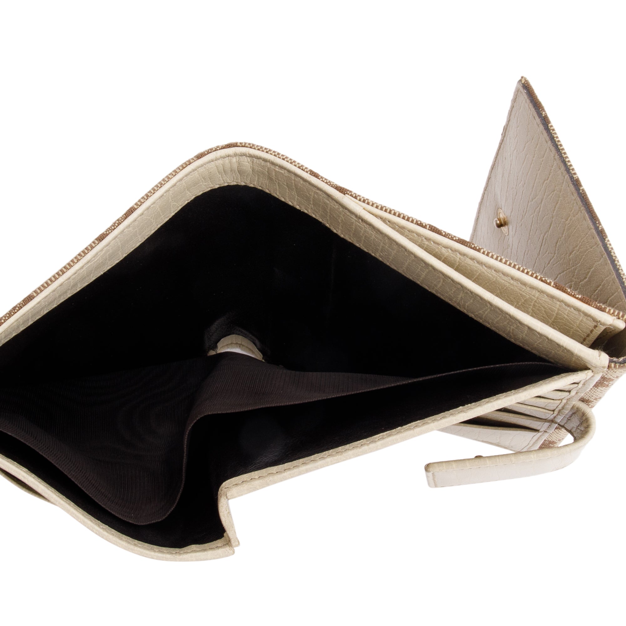 Gucci GG Canvas Vintage Web Horsebit Compact Wallet