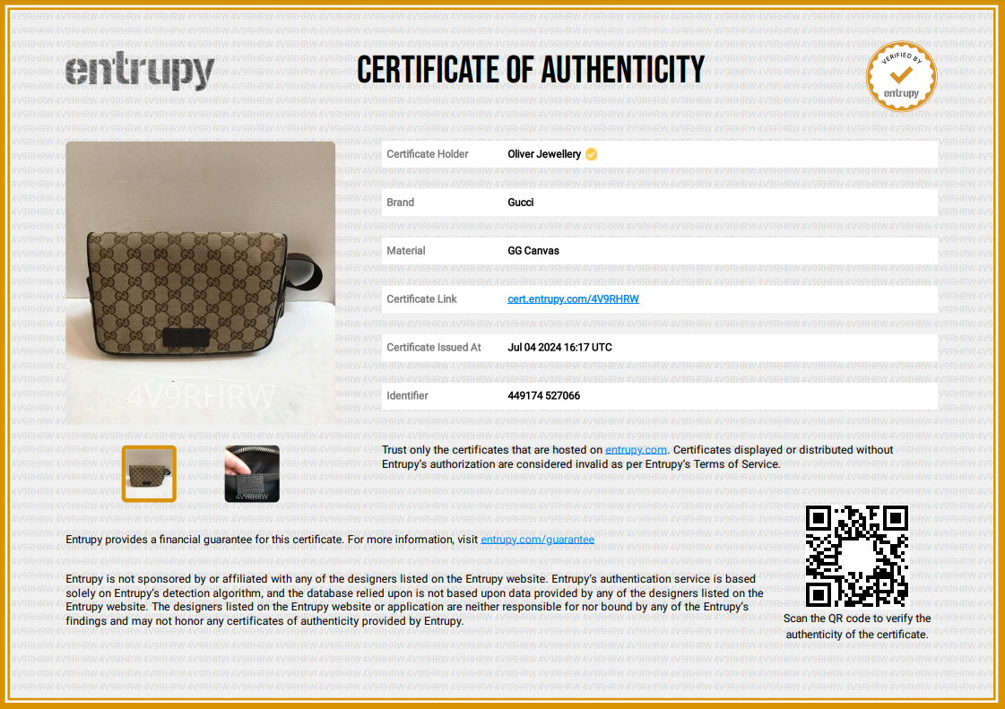 Gucci GG Canvas Waist Bag