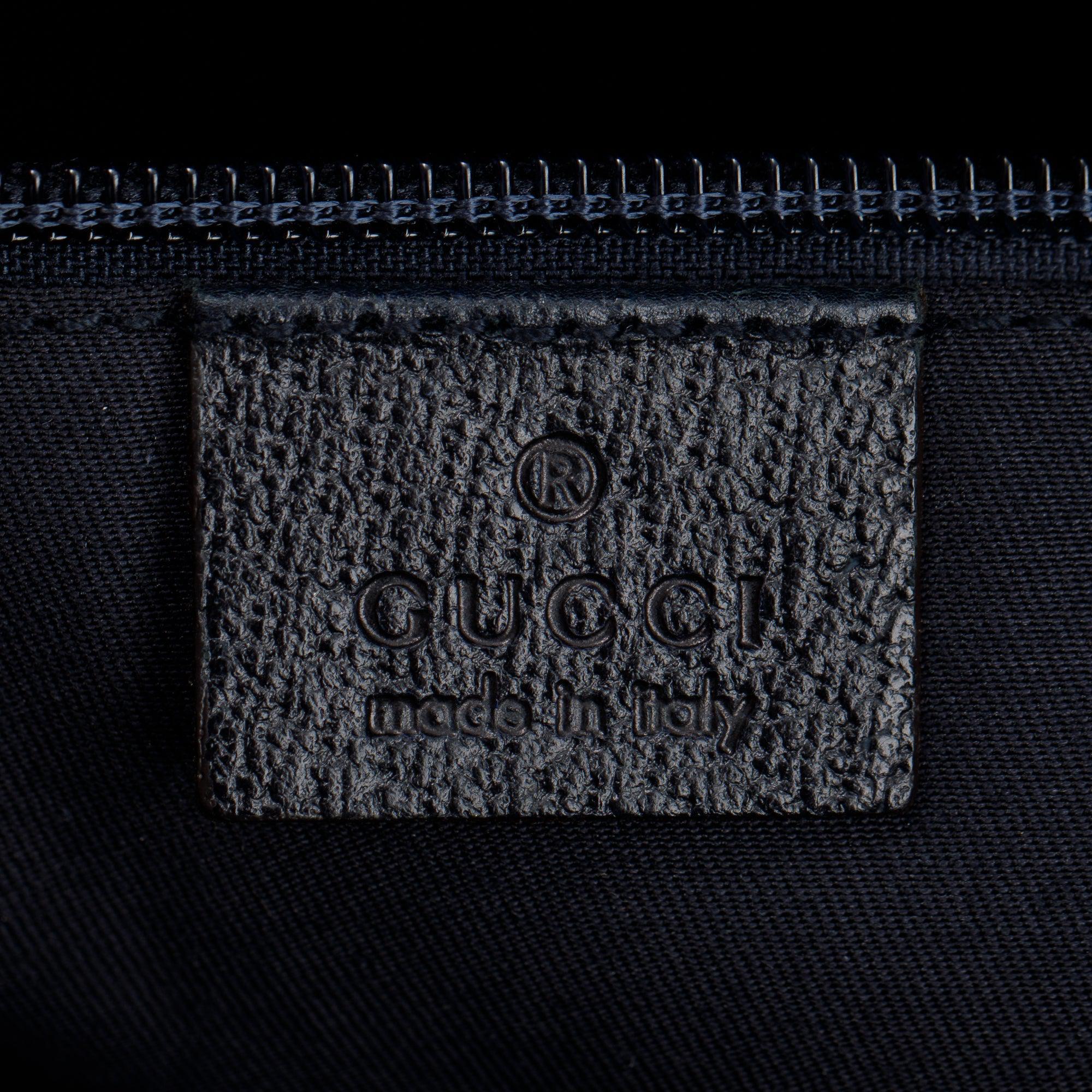 Gucci GG Canvas Web Medium Collapsable Carry On Duffle