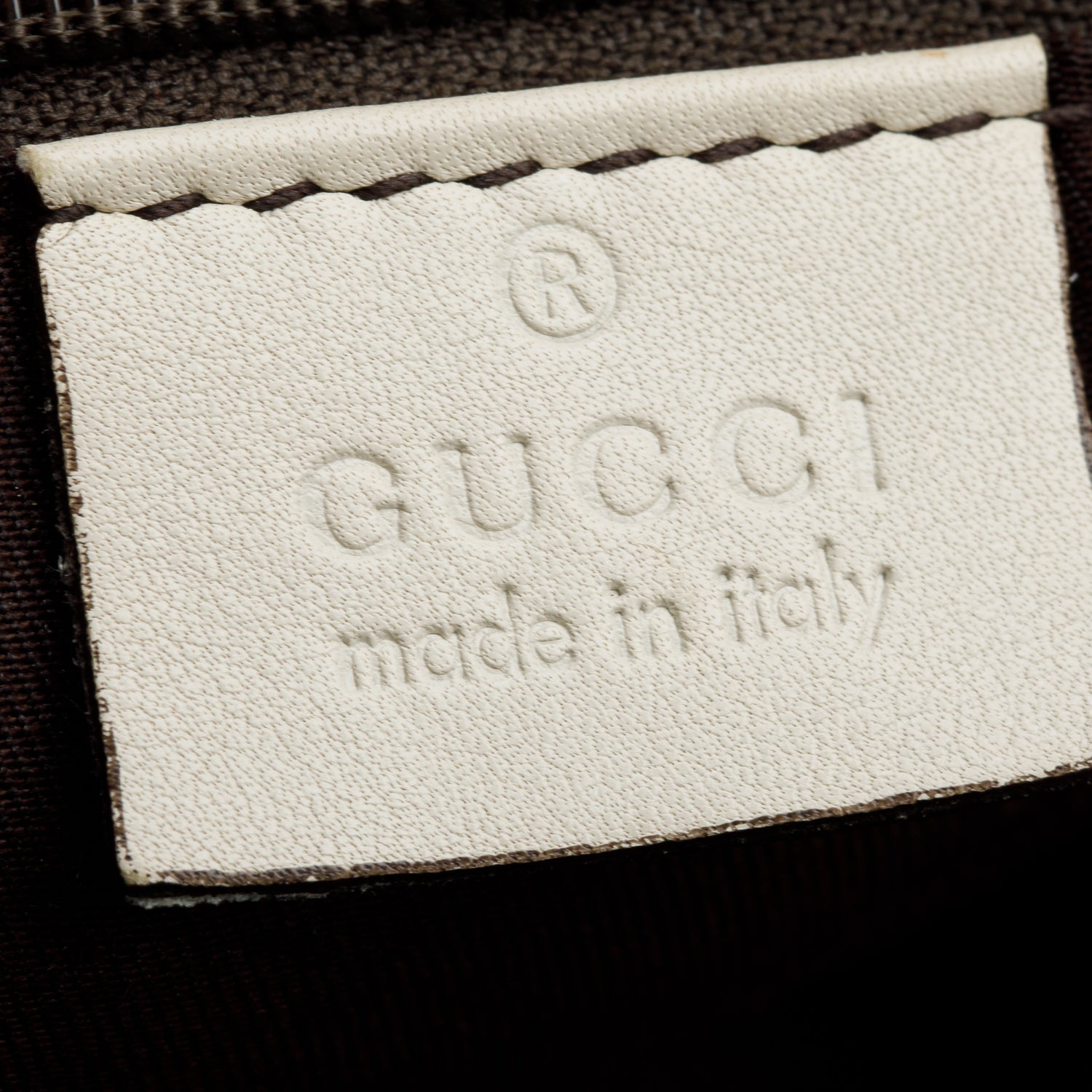 Gucci GG Canvas White Leather Trim Medium Sukey Hobo