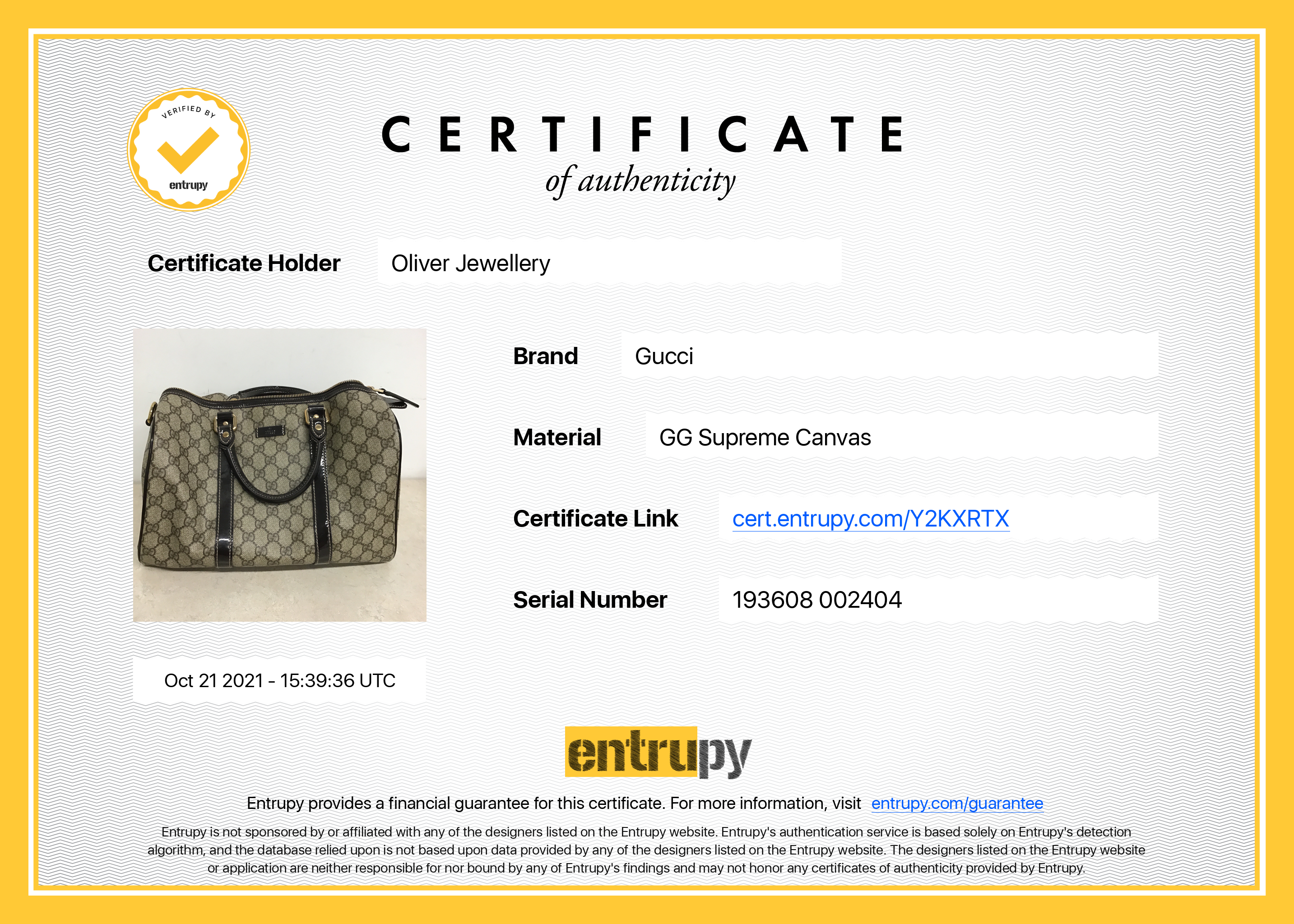 Gucci GG Joy Boston Bag