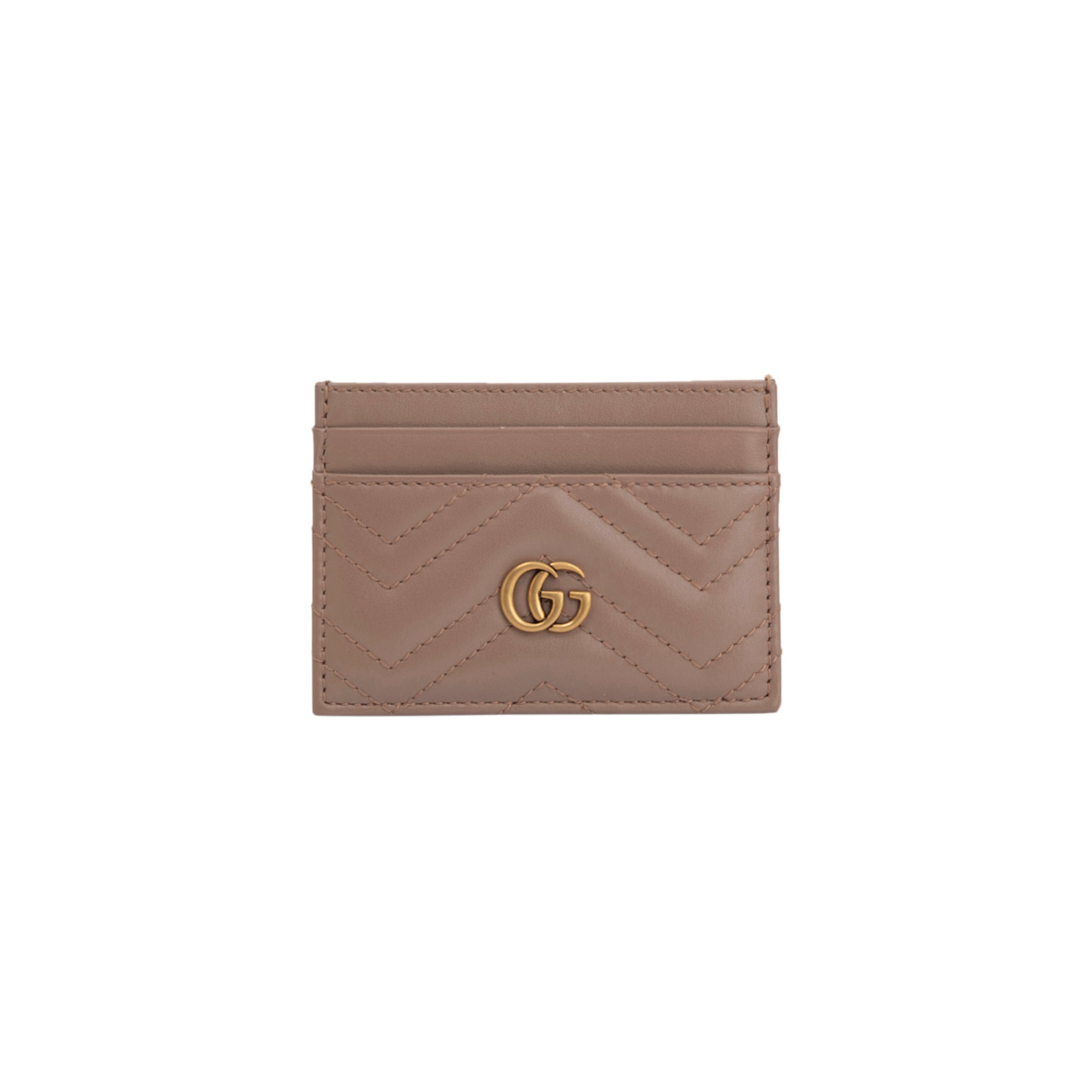 Gucci GG Marmont Card Case w/ Box