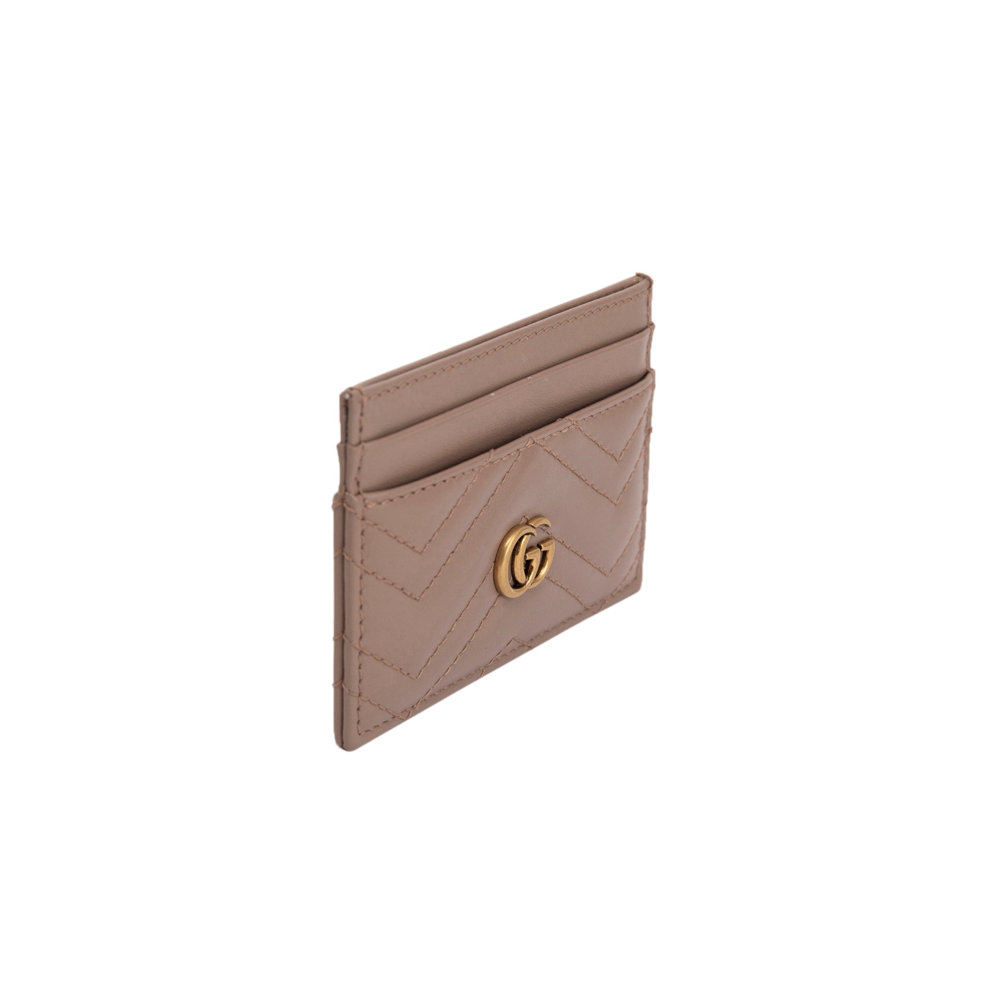 Gucci GG Marmont Card Case w/ Box