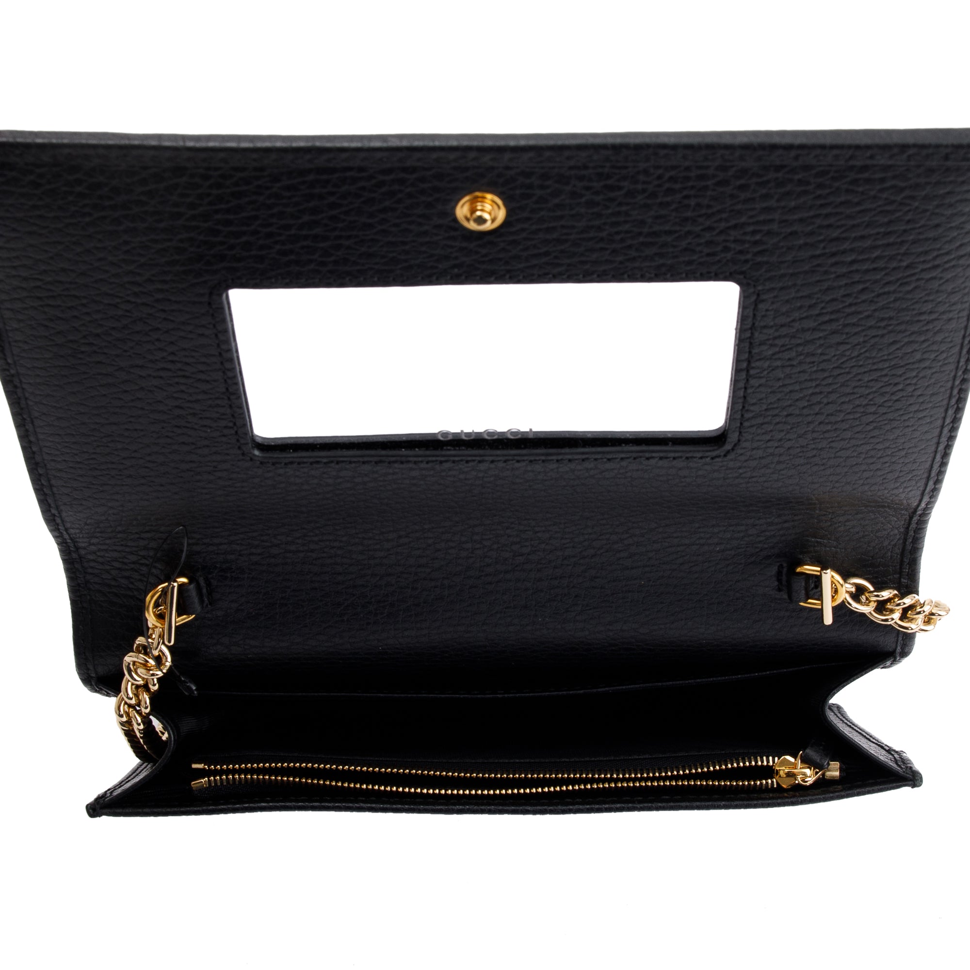 Gucci GG Marmont Leather Wallet on Chain