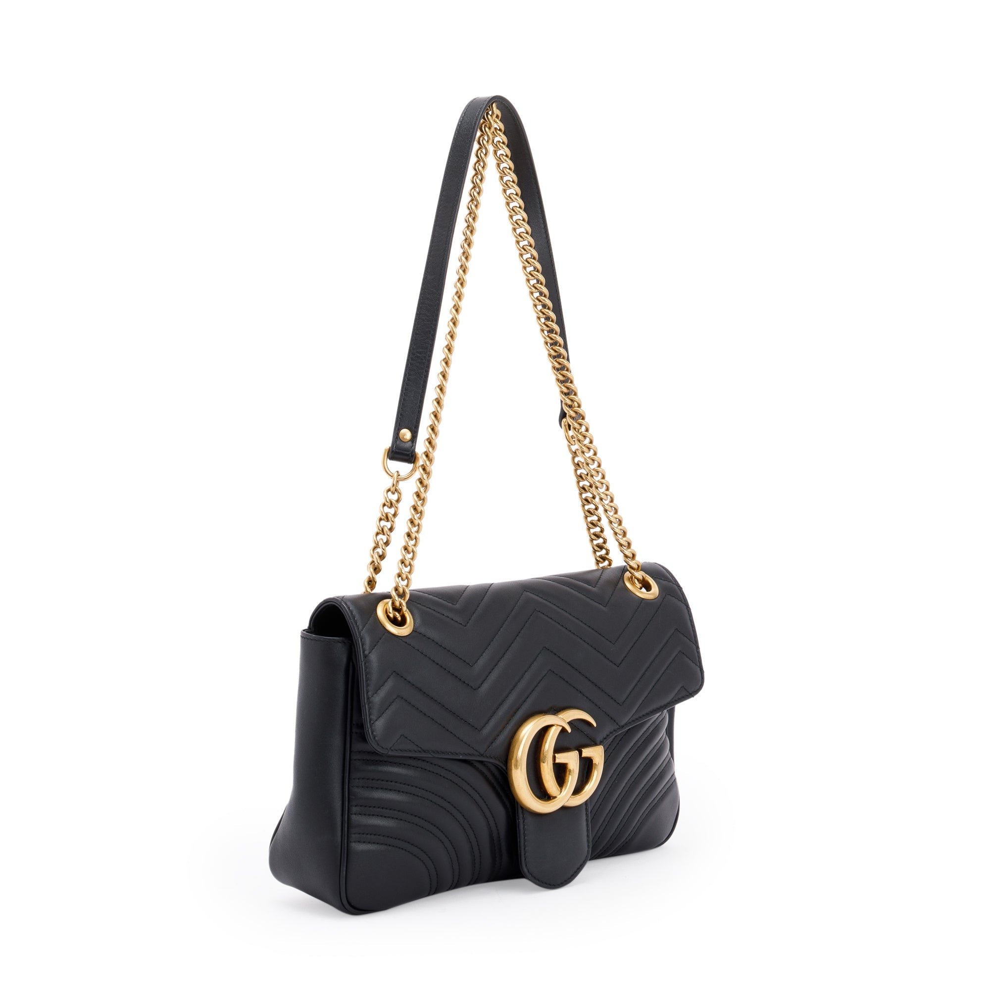 Gucci GG Marmont Matelasse Medium Shoulder Bag