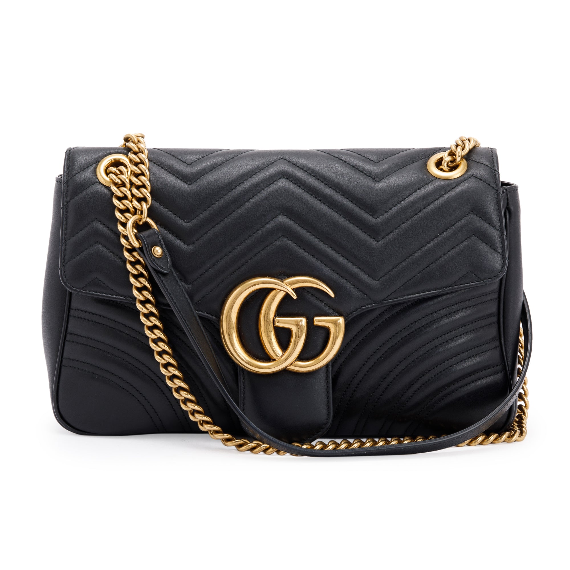 Gucci GG Marmont Matelasse Medium Shoulder Bag
