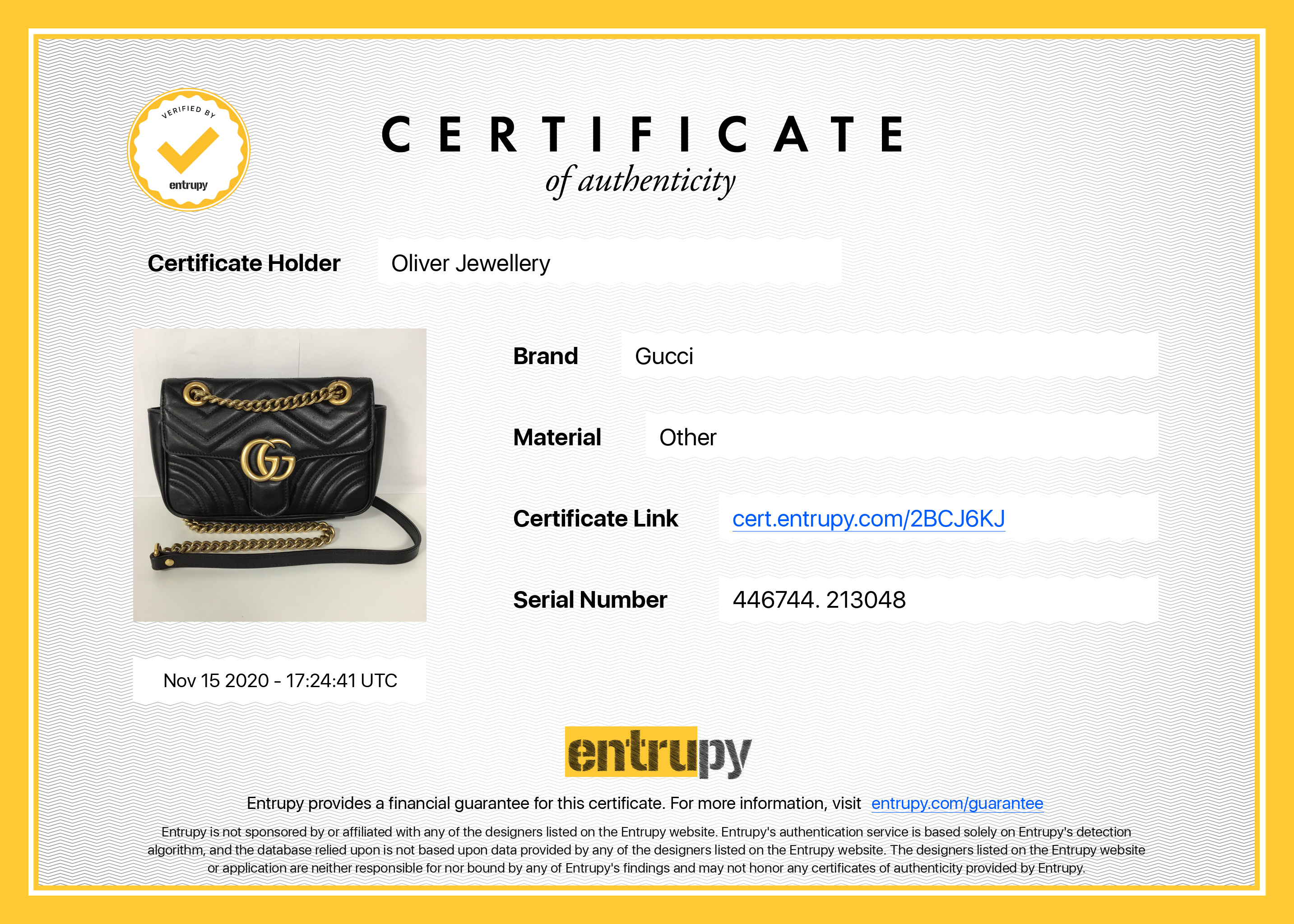 Gucci GG Marmont Matelasse Mini Bag