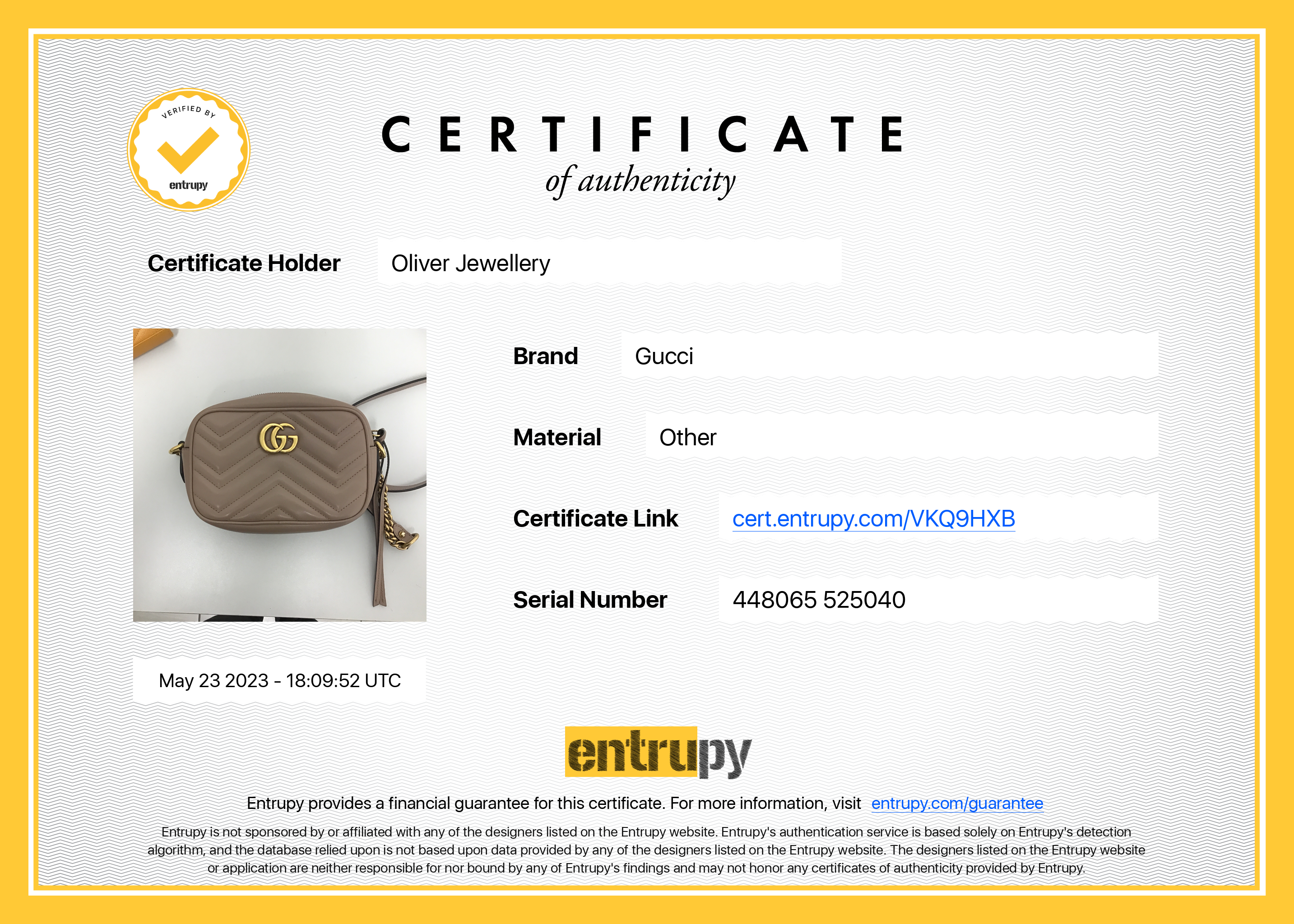 Gucci GG Marmont Matelasse Mini Bag