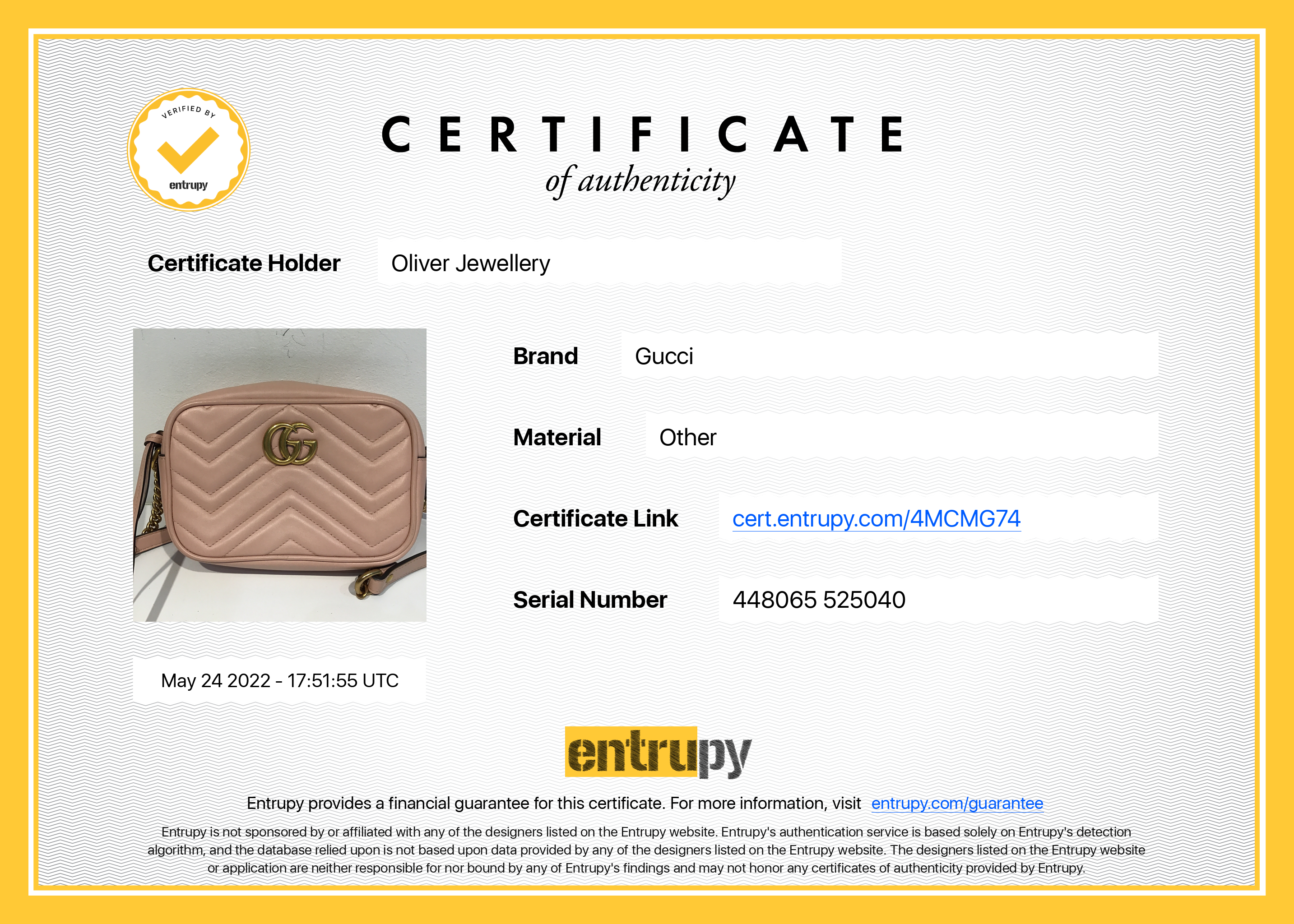 Gucci GG Marmont Matelasse Mini Bag