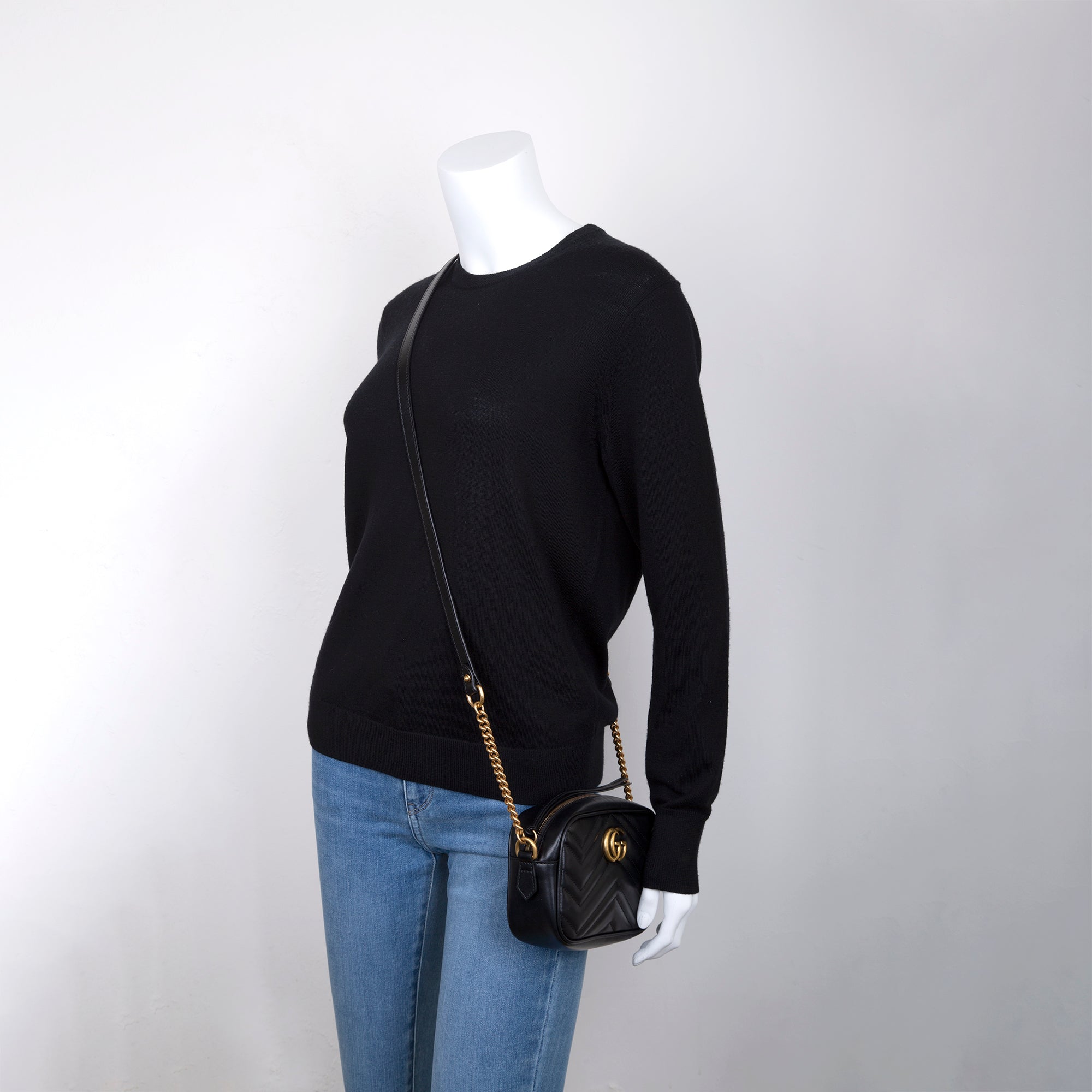 Gucci GG Marmont Matelasse Mini Bag w/ Box