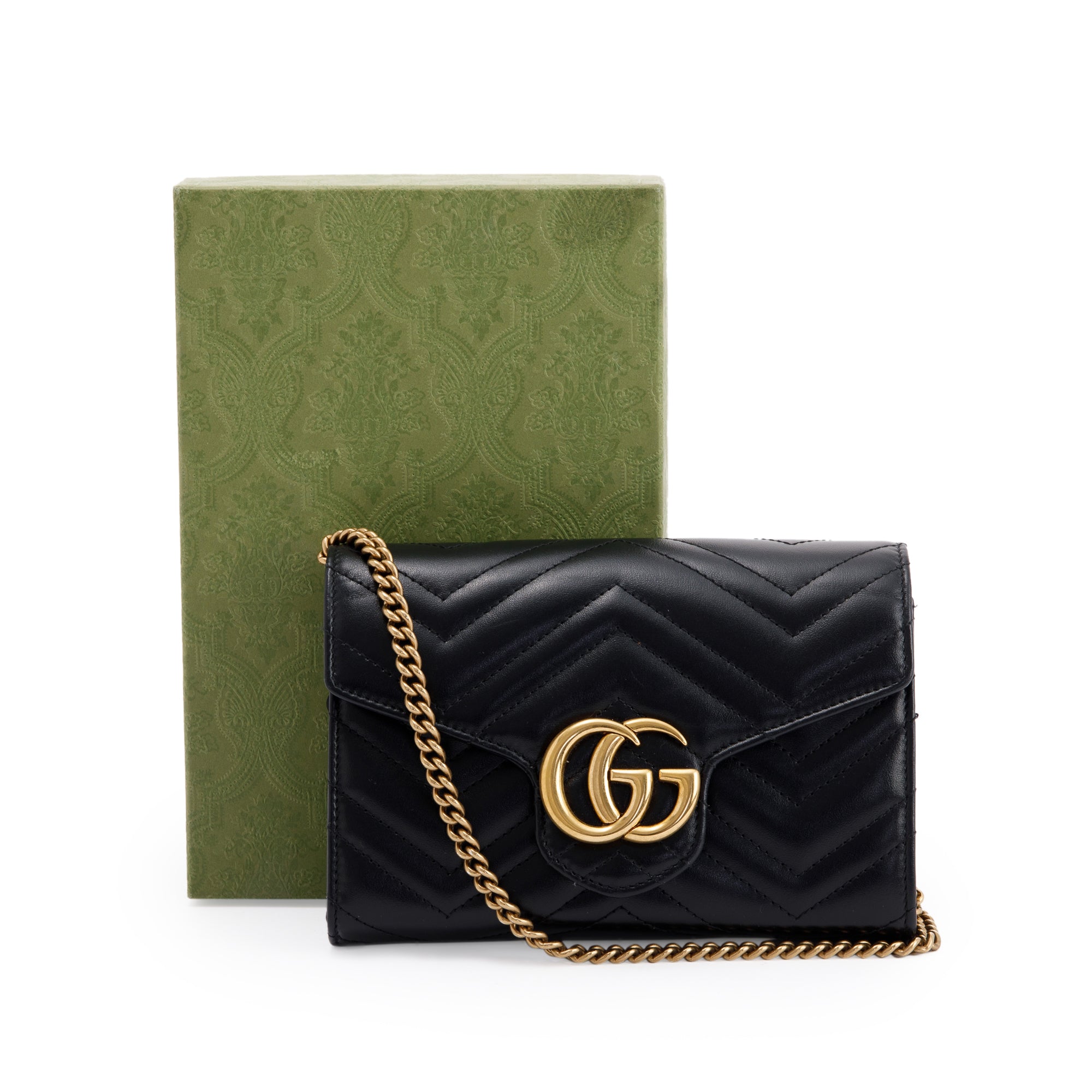 Gucci GG Marmont Matelasse Mini Bag w/ Box