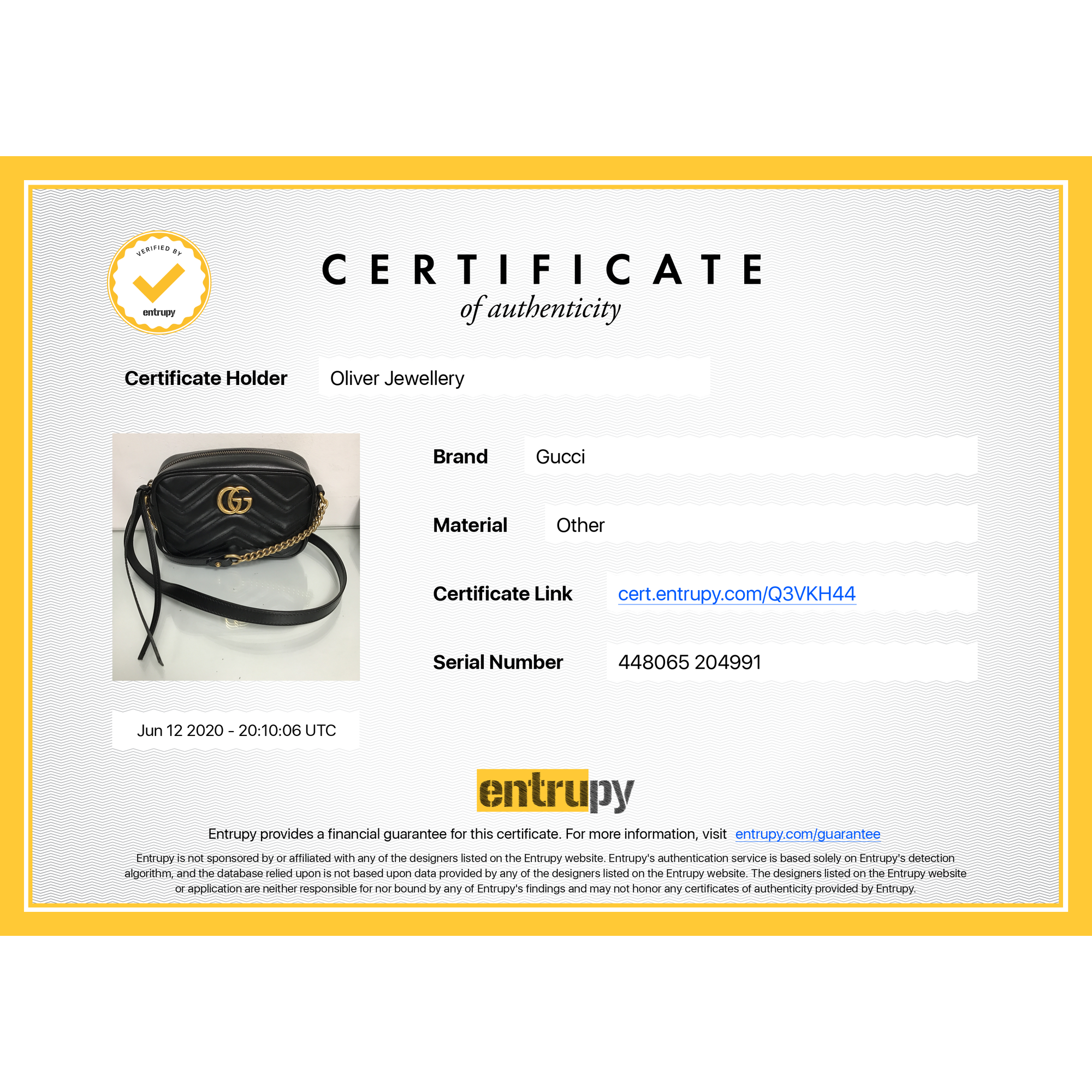 Gucci GG Marmont Matelasse Mini Bag