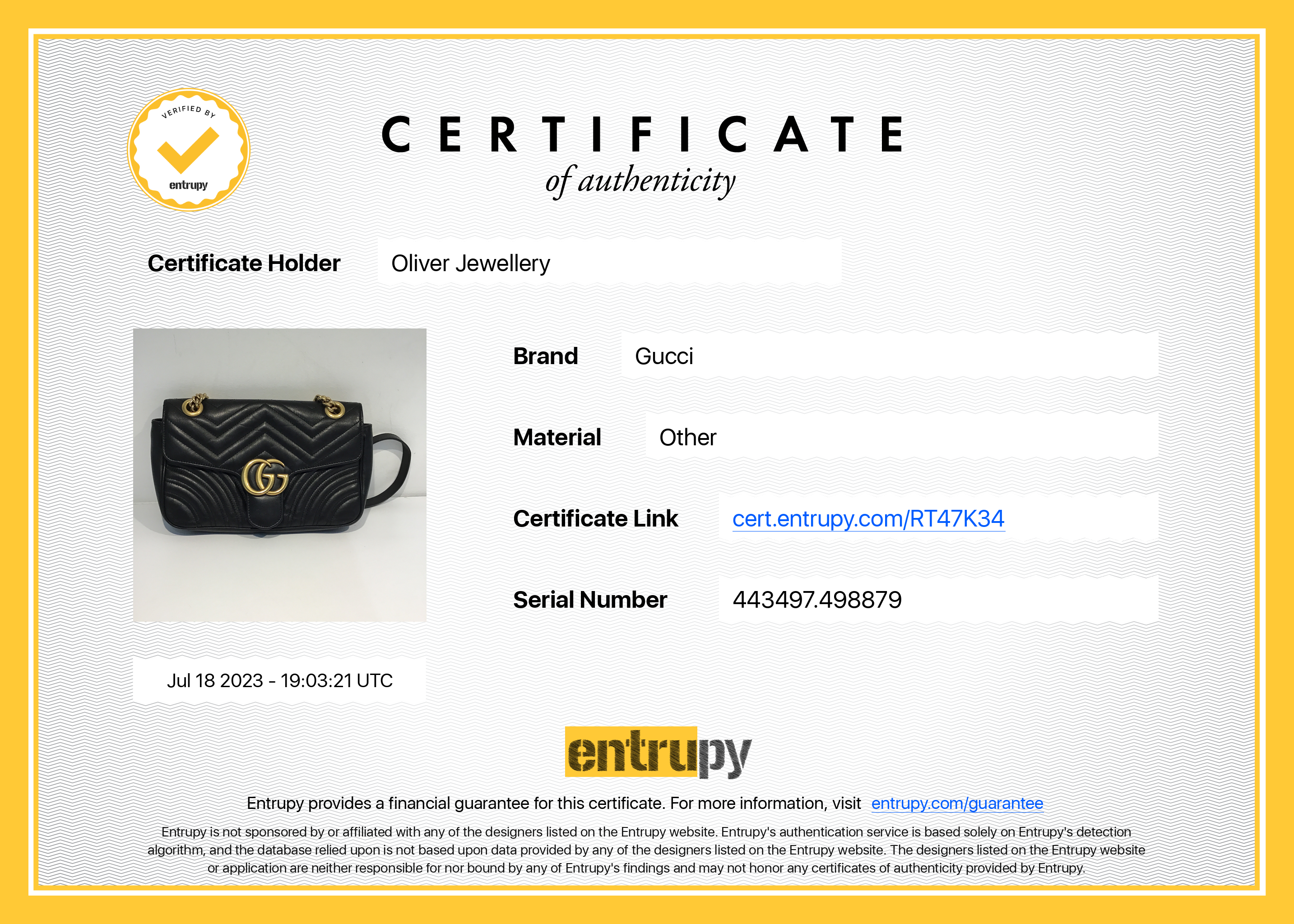 Gucci GG Marmont Matelasse Small Shoulder Bag