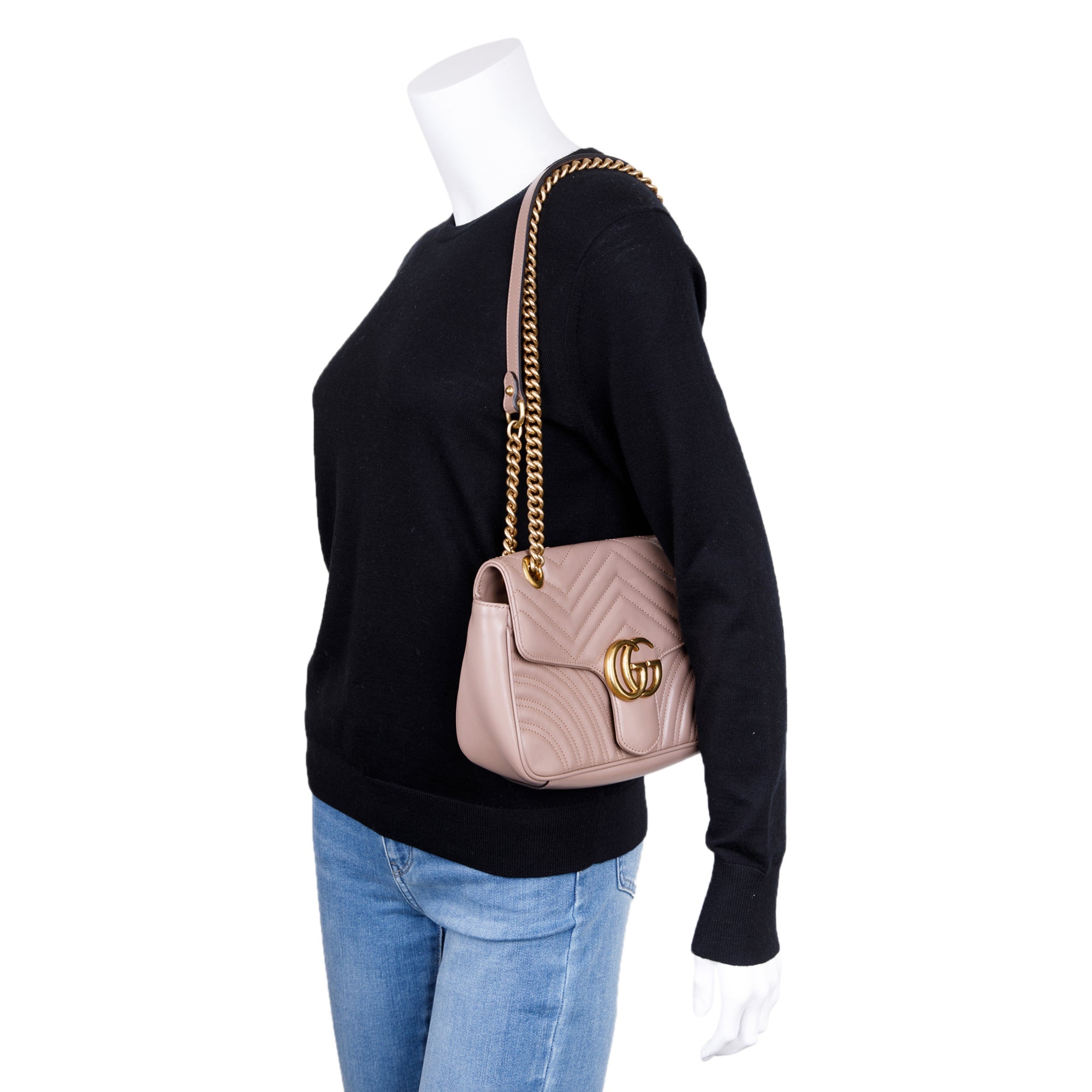 Gucci GG Marmont Matelasse Small Shoulder Bag