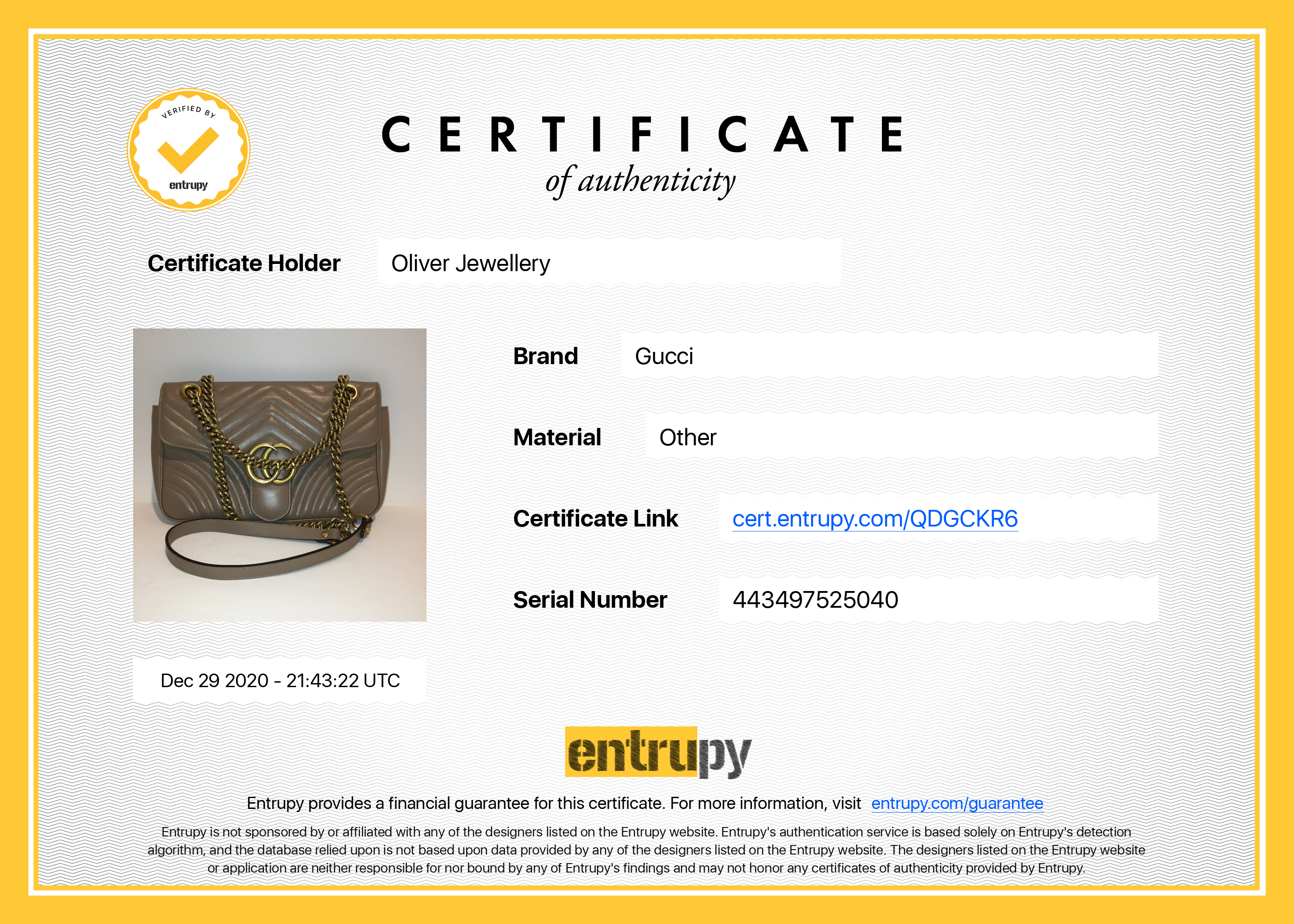 Gucci GG Marmont Matelasse Small Shoulder Bag