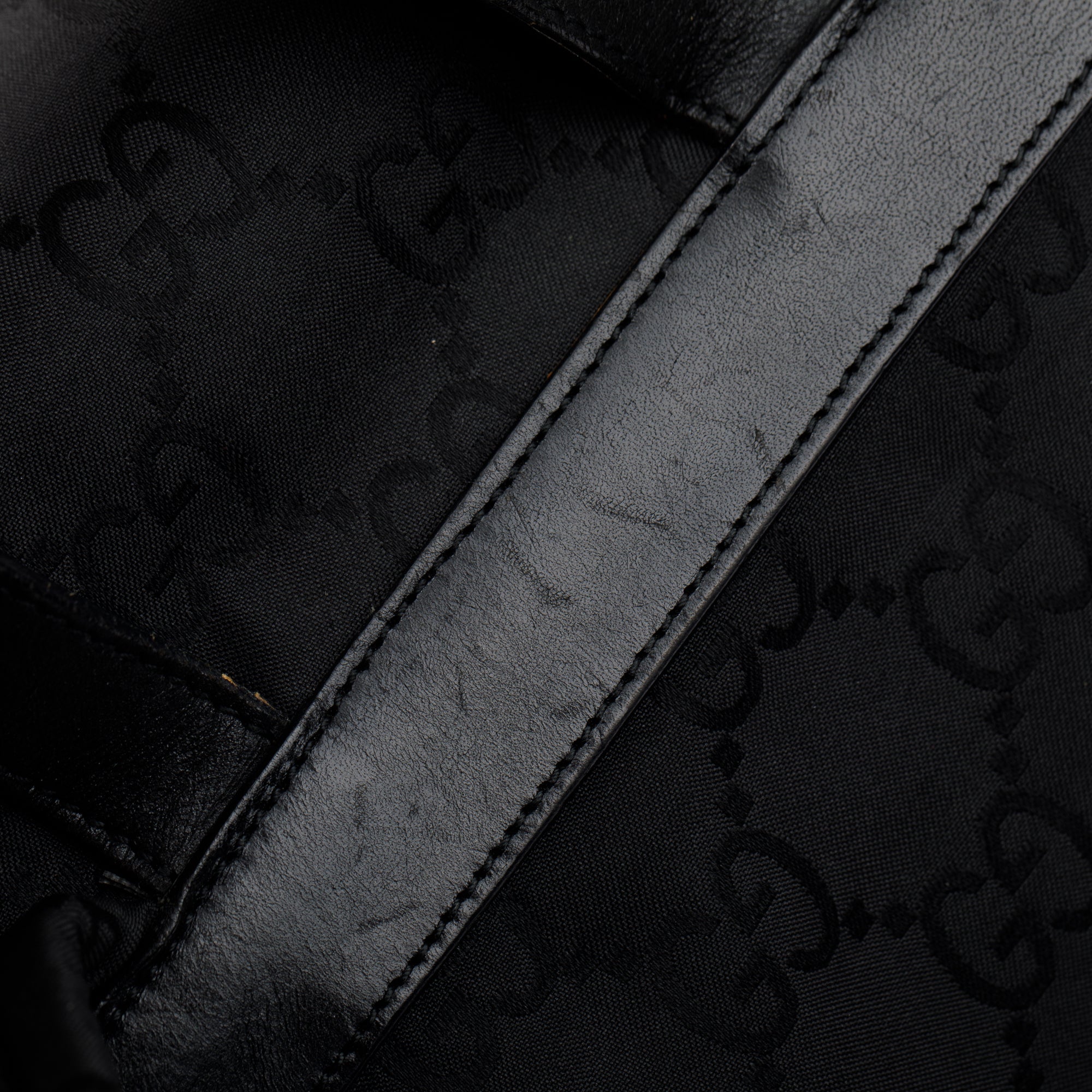 Gucci GG Nylon Drawstring Backpack