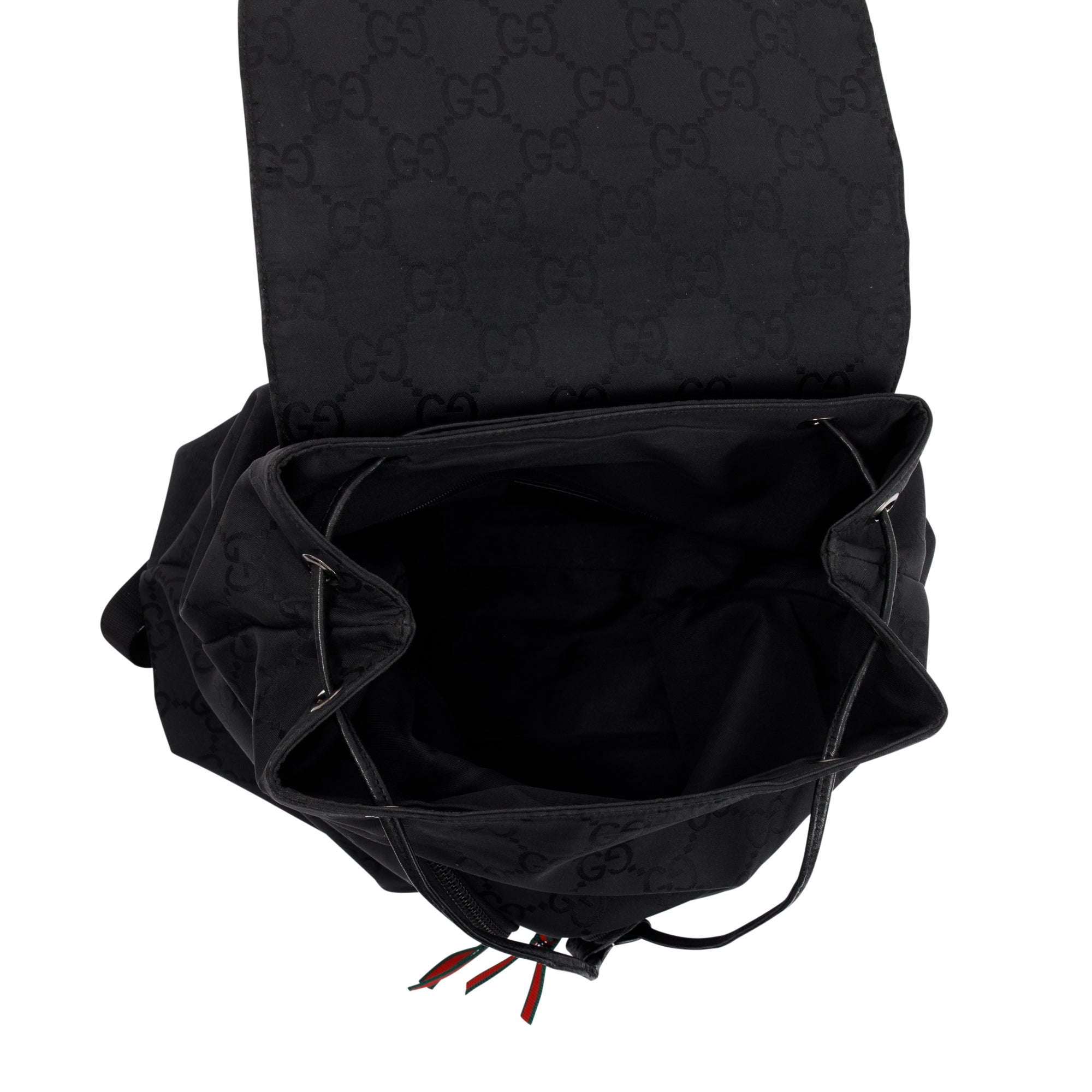 Gucci GG Nylon Drawstring Backpack