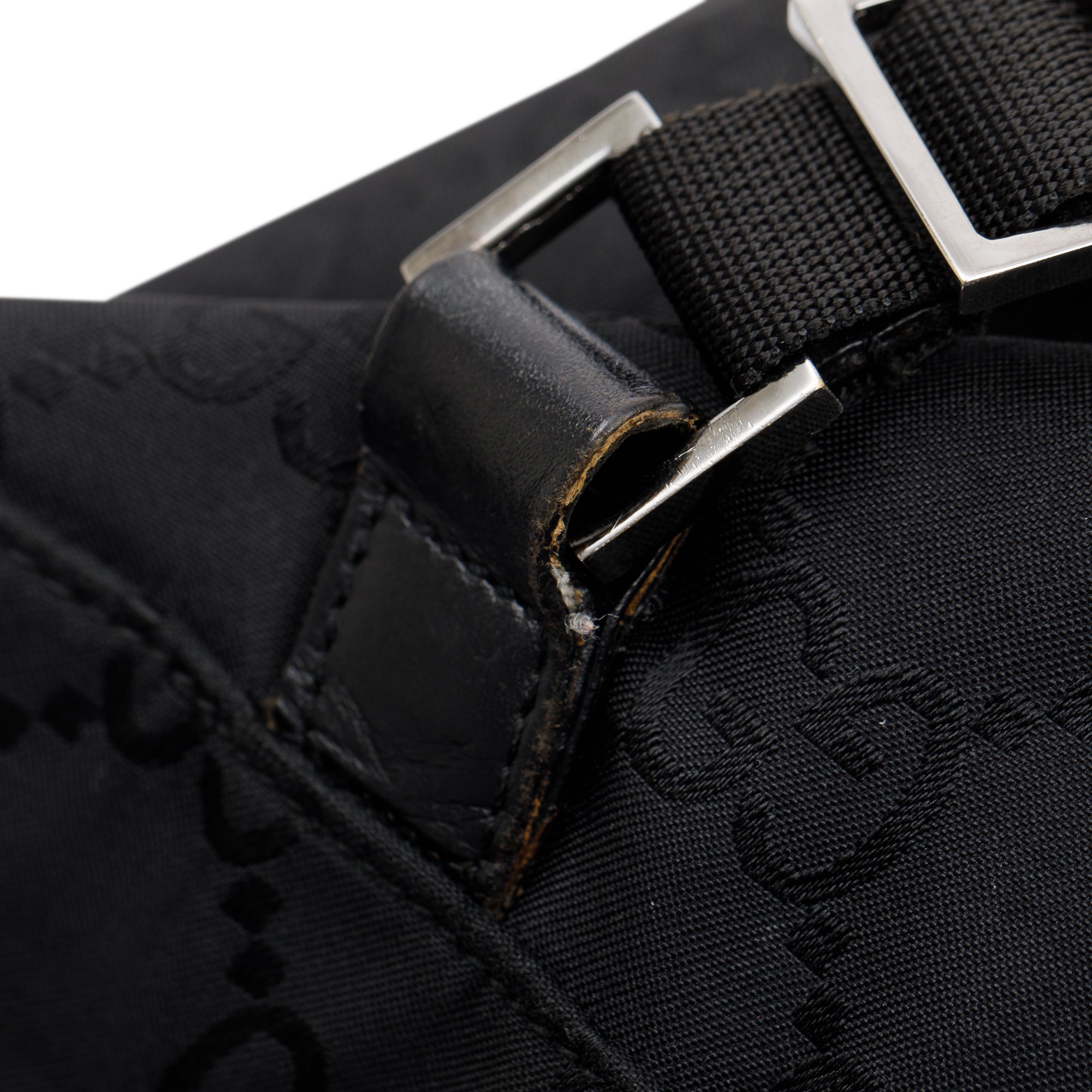 Gucci GG Nylon Drawstring Backpack