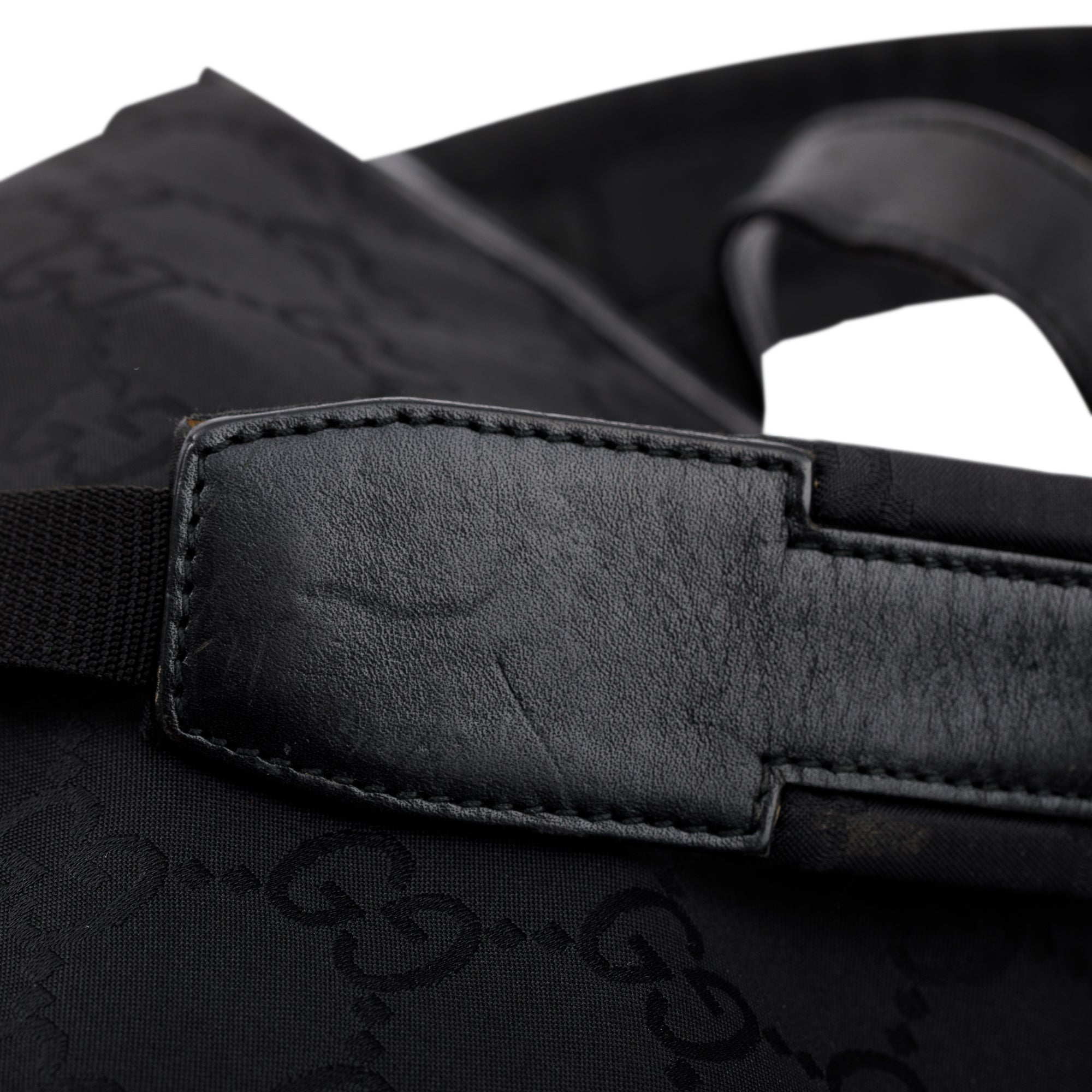 Gucci GG Nylon Drawstring Backpack