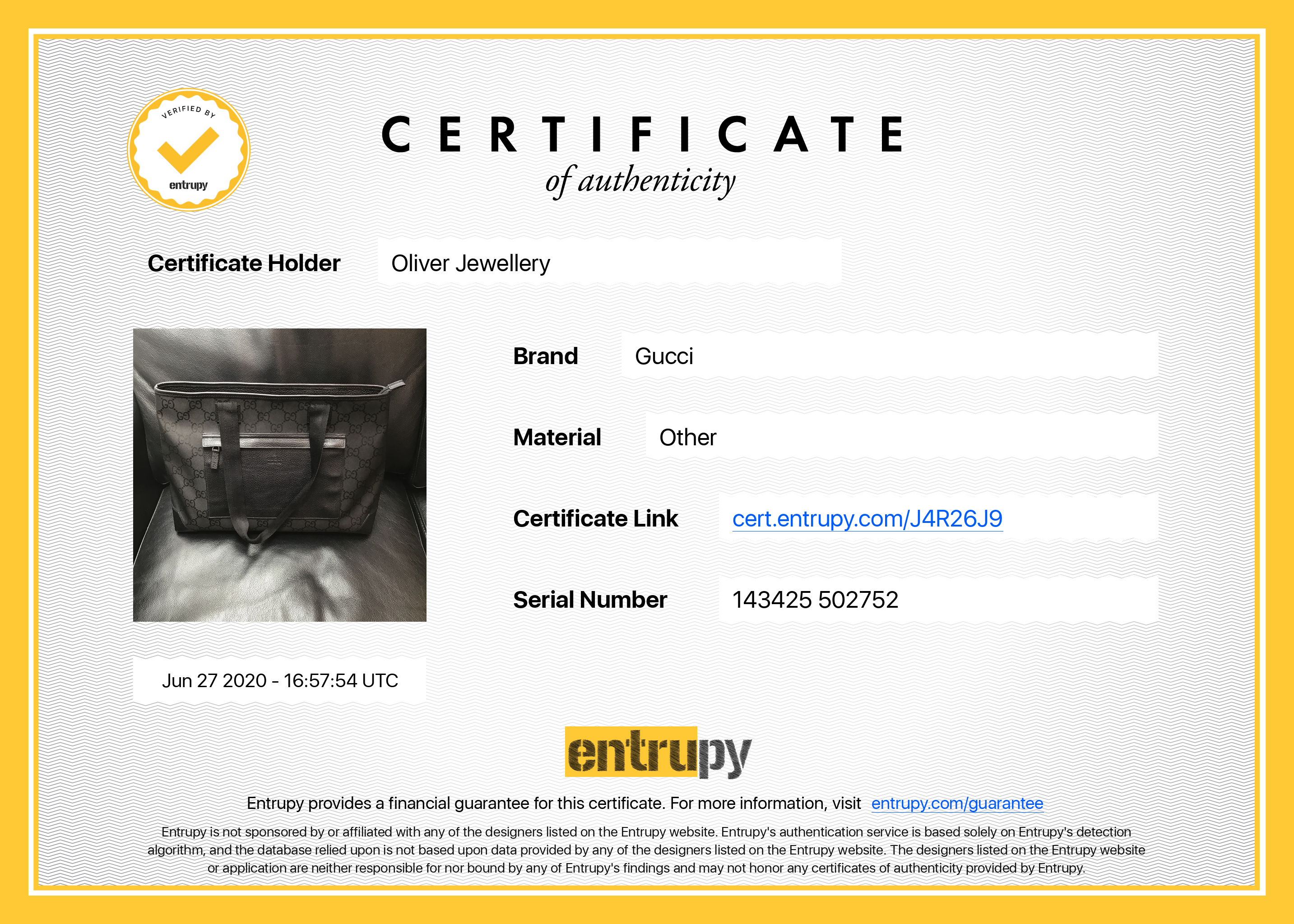 Gucci GG Nylon Front Pocket Tote