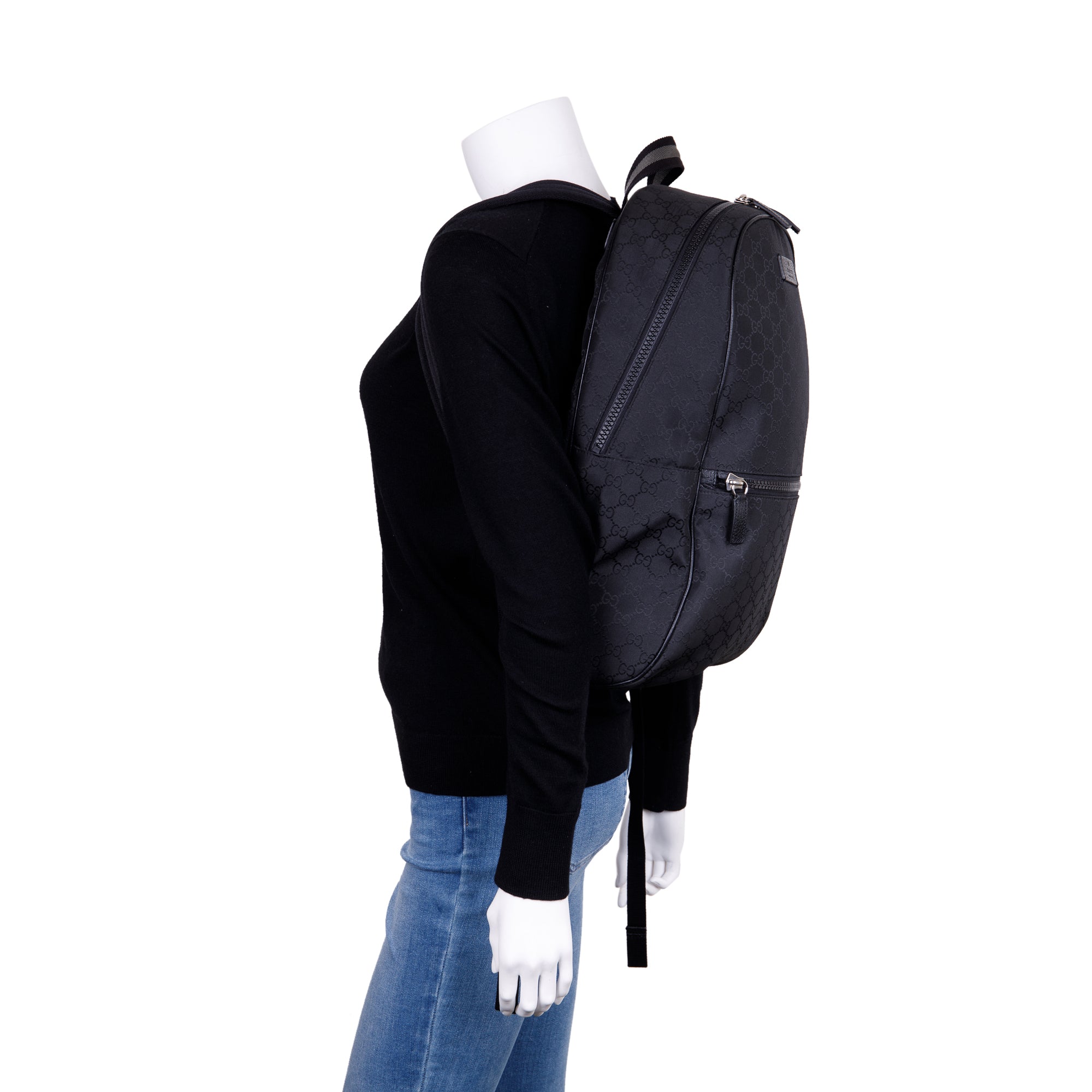 Gucci GG Nylon Slim Backpack