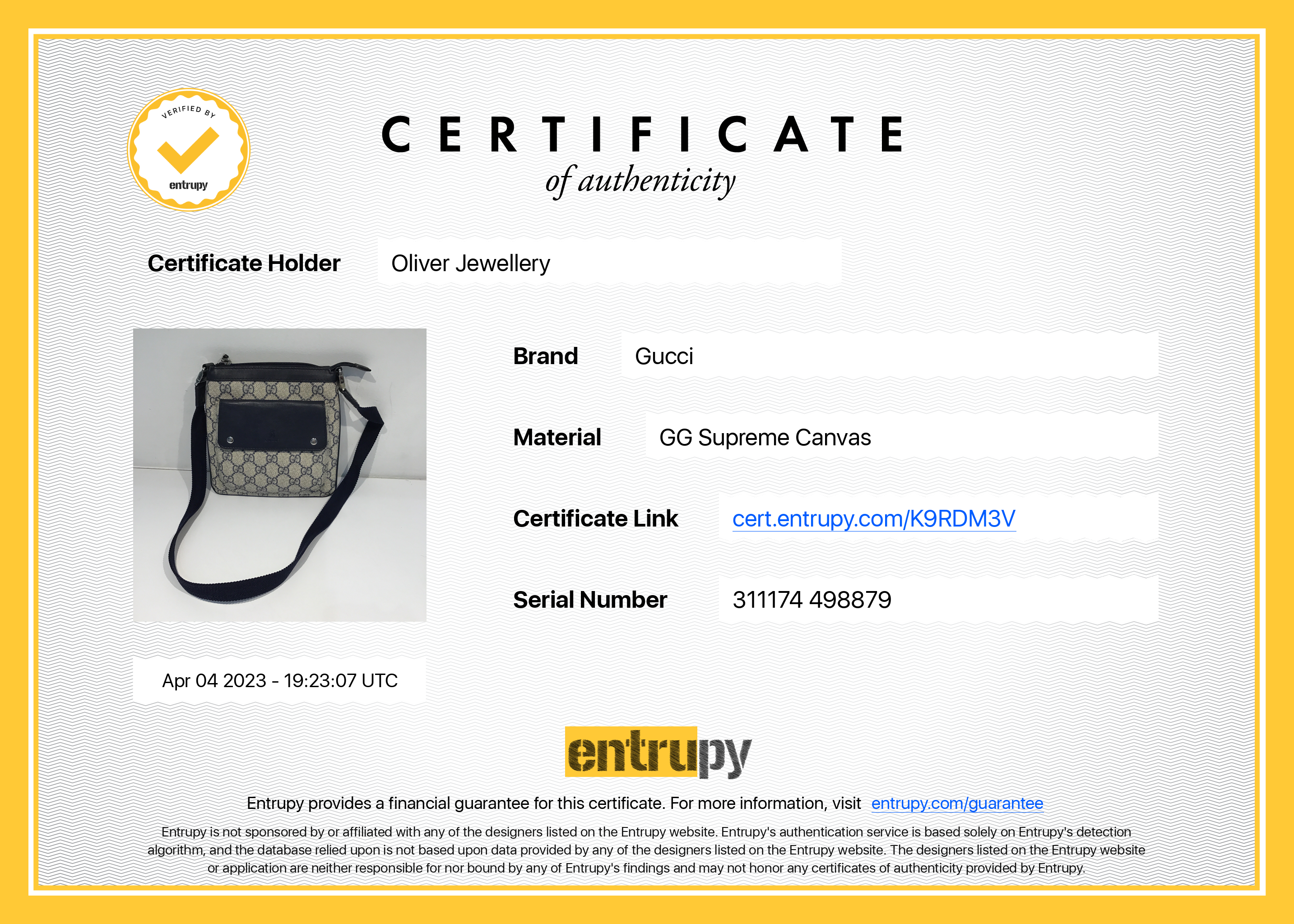 Gucci GG Plus Kid's Crossbody Bag