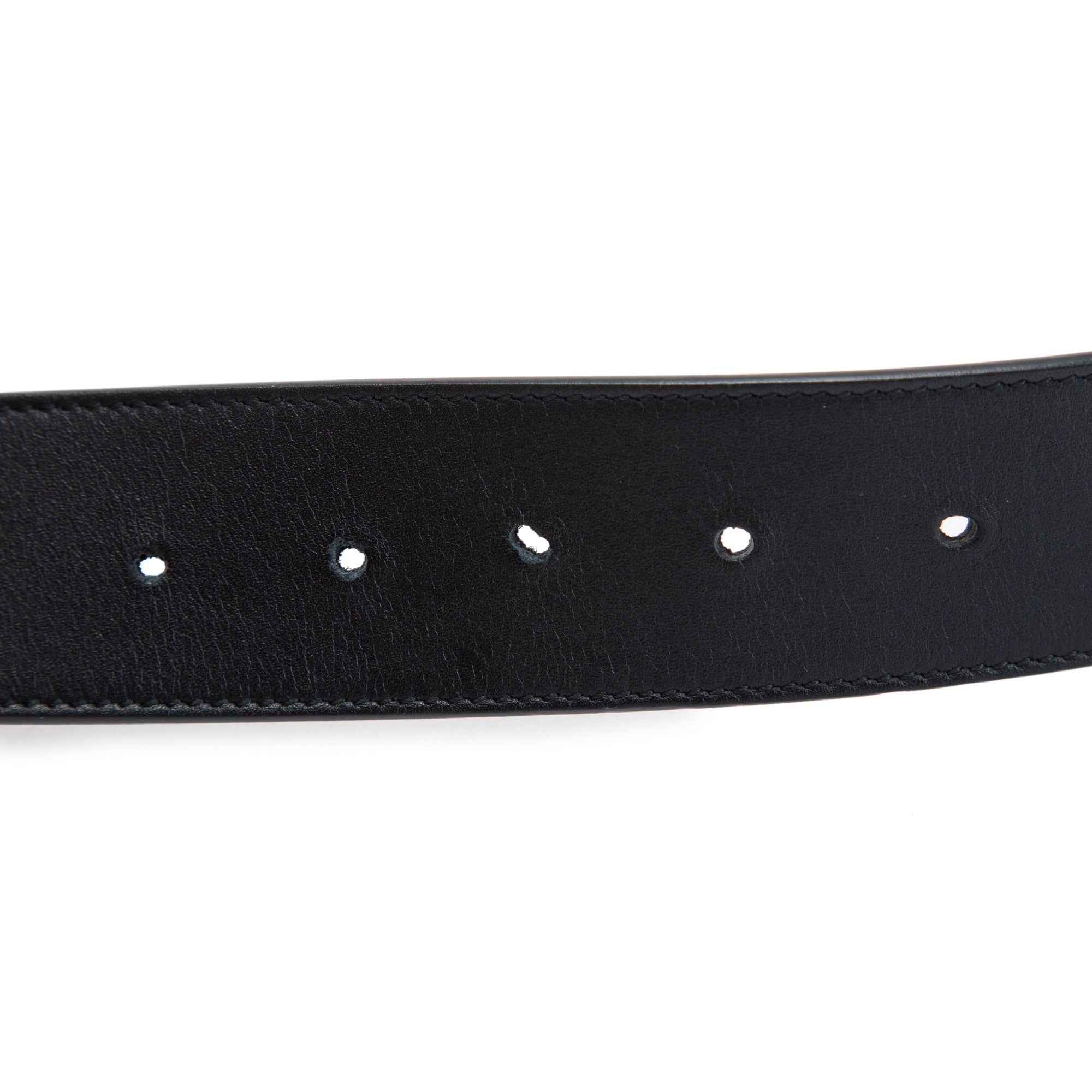 Gucci GG Re-Edition Wide Leather Belt w/ Box