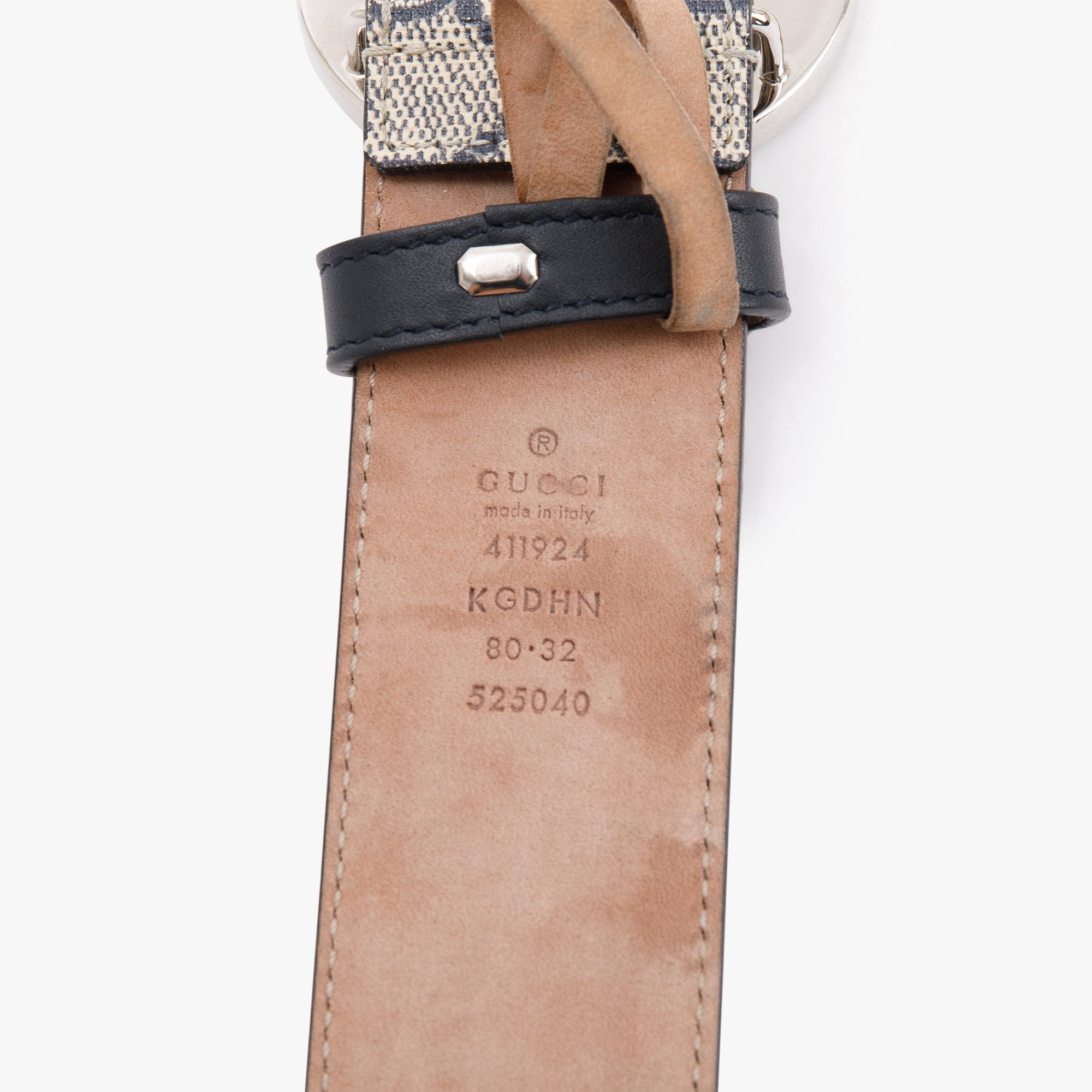 Gucci GG Supreme Belt with G Buckle