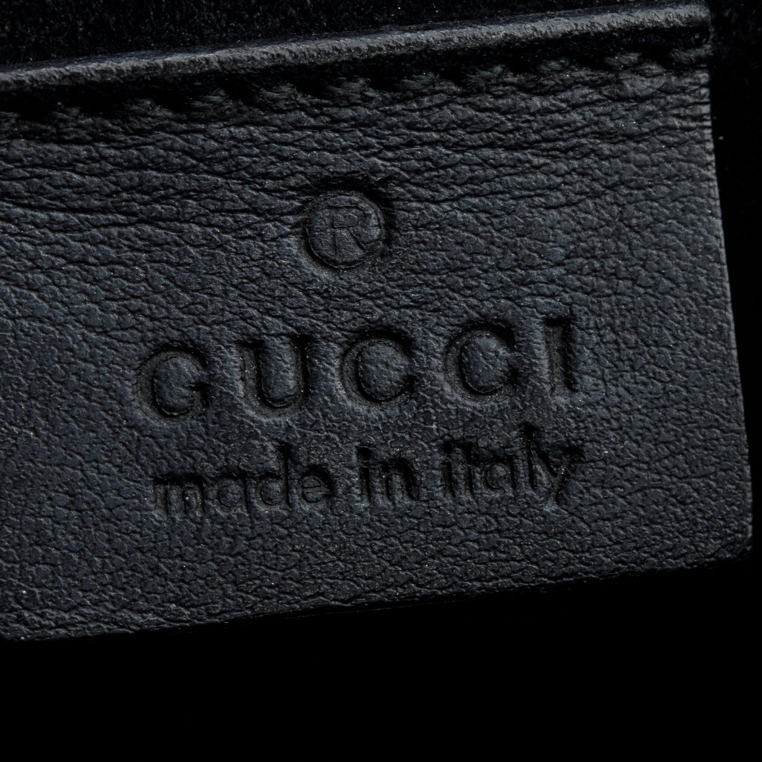 Gucci GG Supreme Black Suede Small Dionysus Shoulder Bag