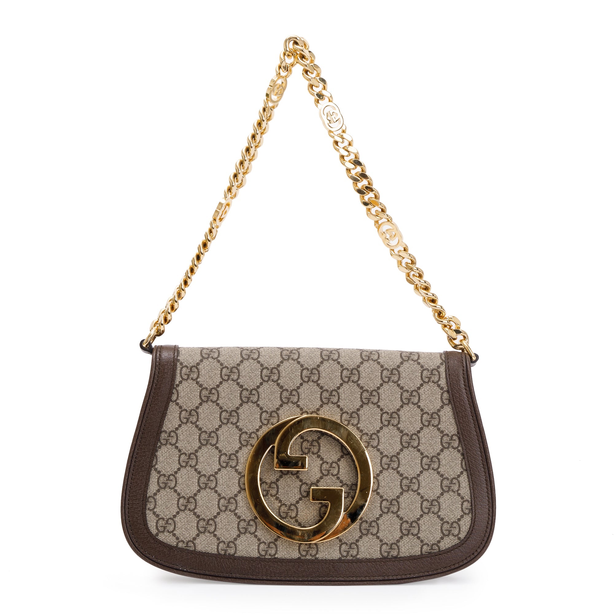 Gucci GG Supreme Blondie Shoulder Bag w/ Strap