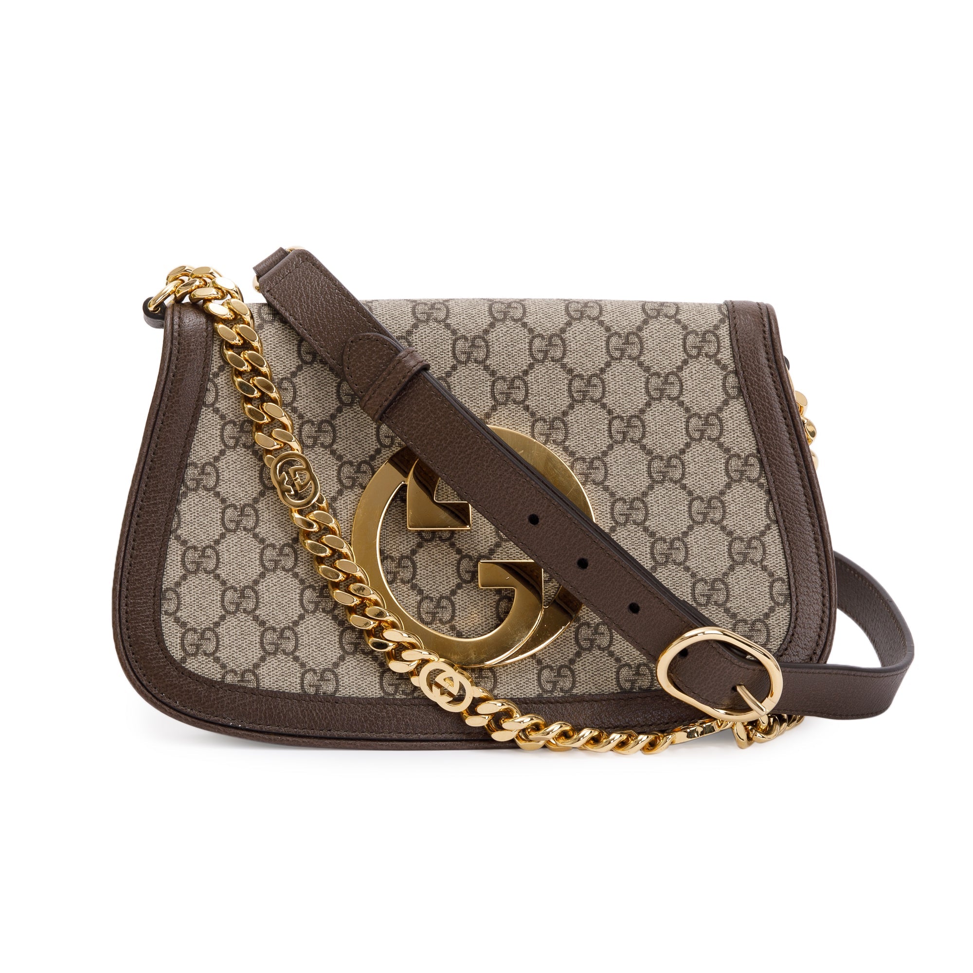 Gucci GG Supreme Blondie Shoulder Bag w/ Strap