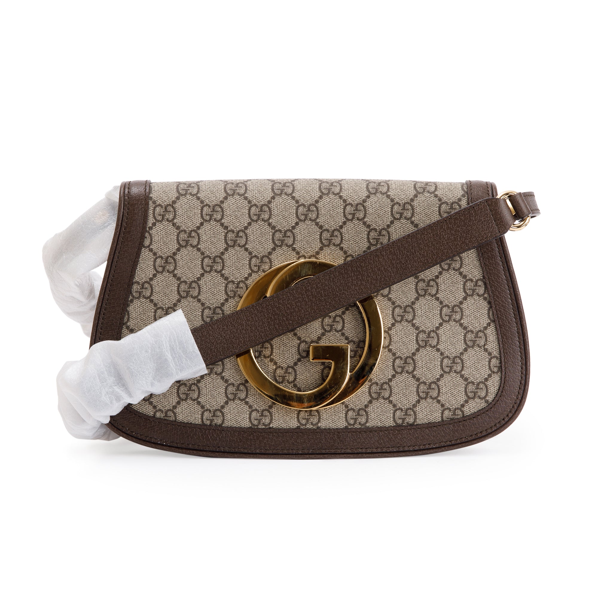 Gucci GG Supreme Blondie Shoulder Bag w/ Strap