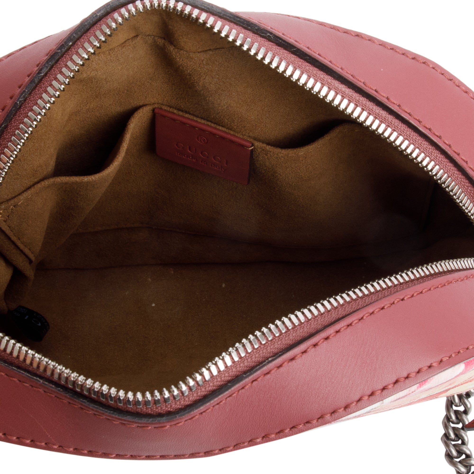 Gucci GG Supreme Blooms Chain Crossbody Bag