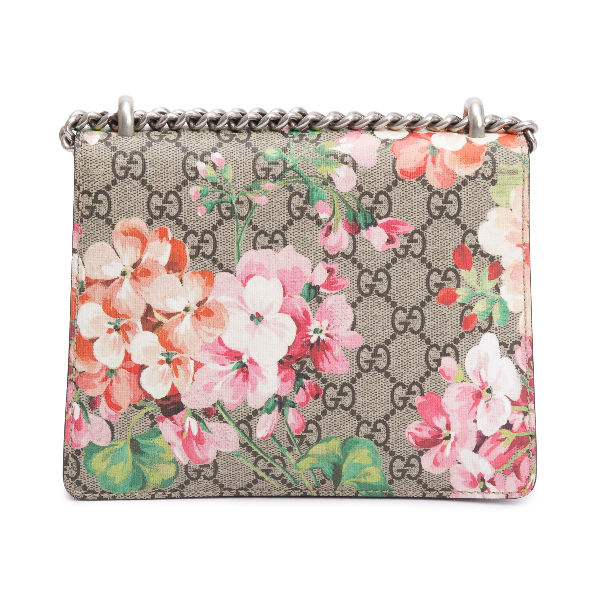Gucci GG Supreme Blooms Dionysus Mini Shoulder Bag