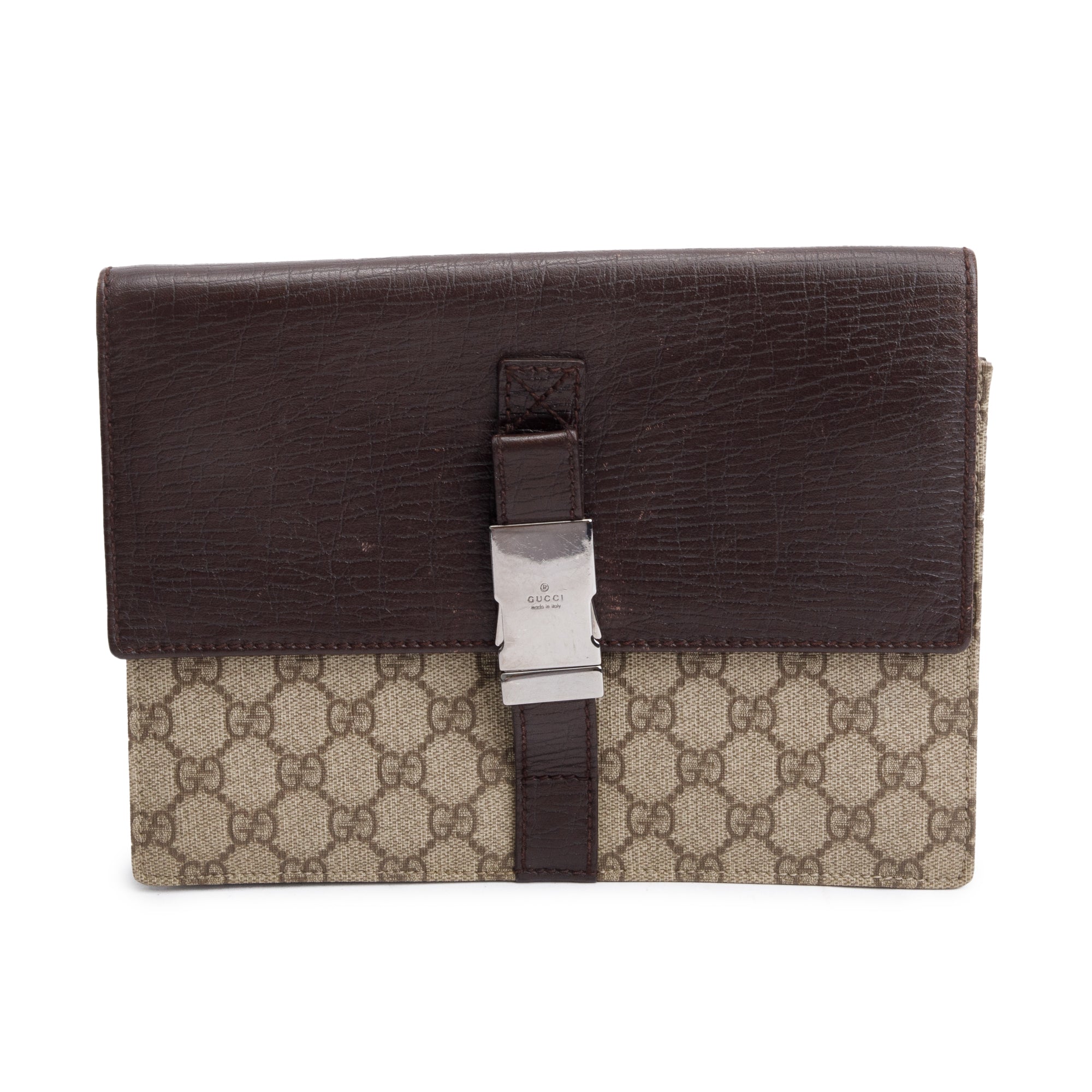 Gucci GG Supreme Clutch