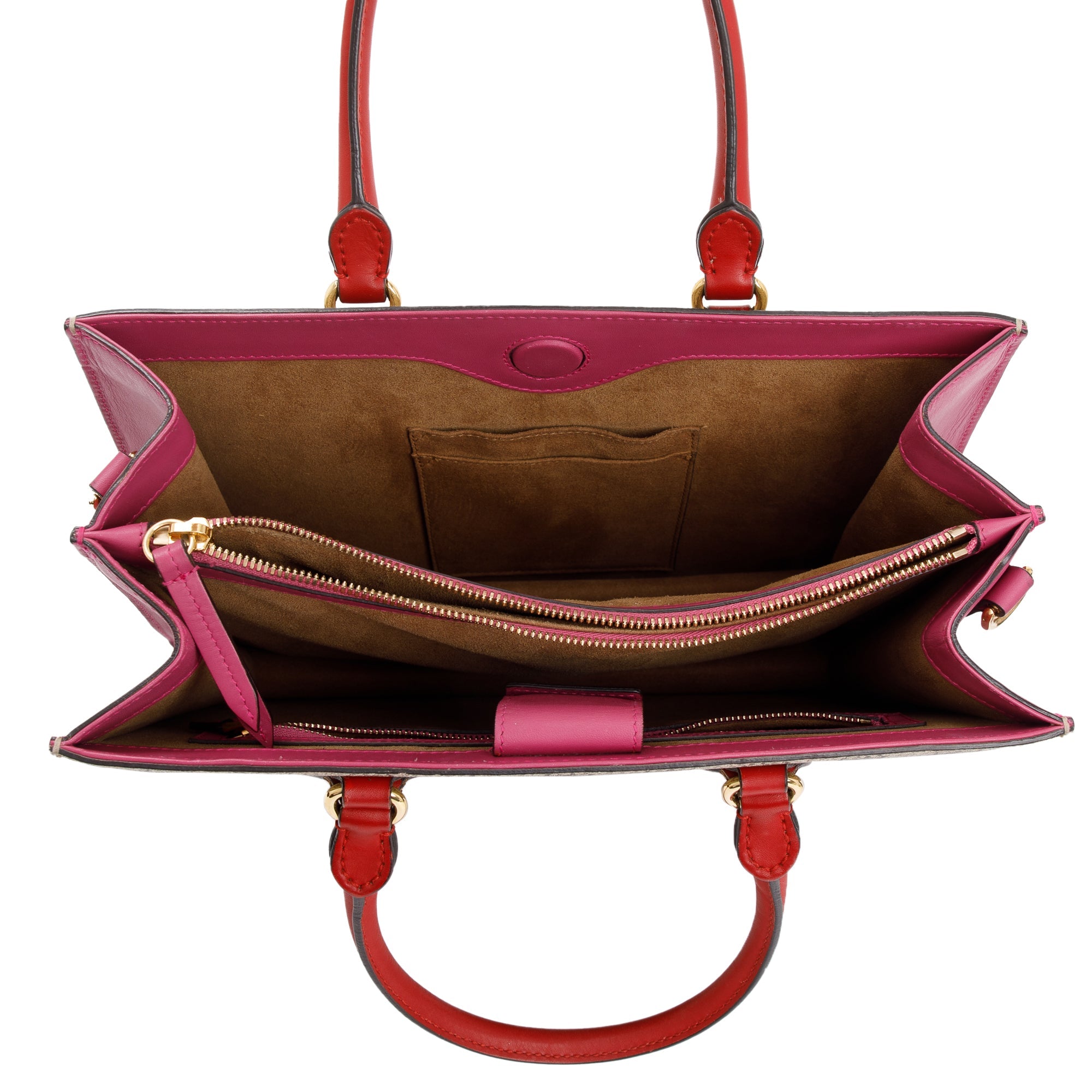 Gucci GG Supreme Convertible Handle Bag w/ Strap